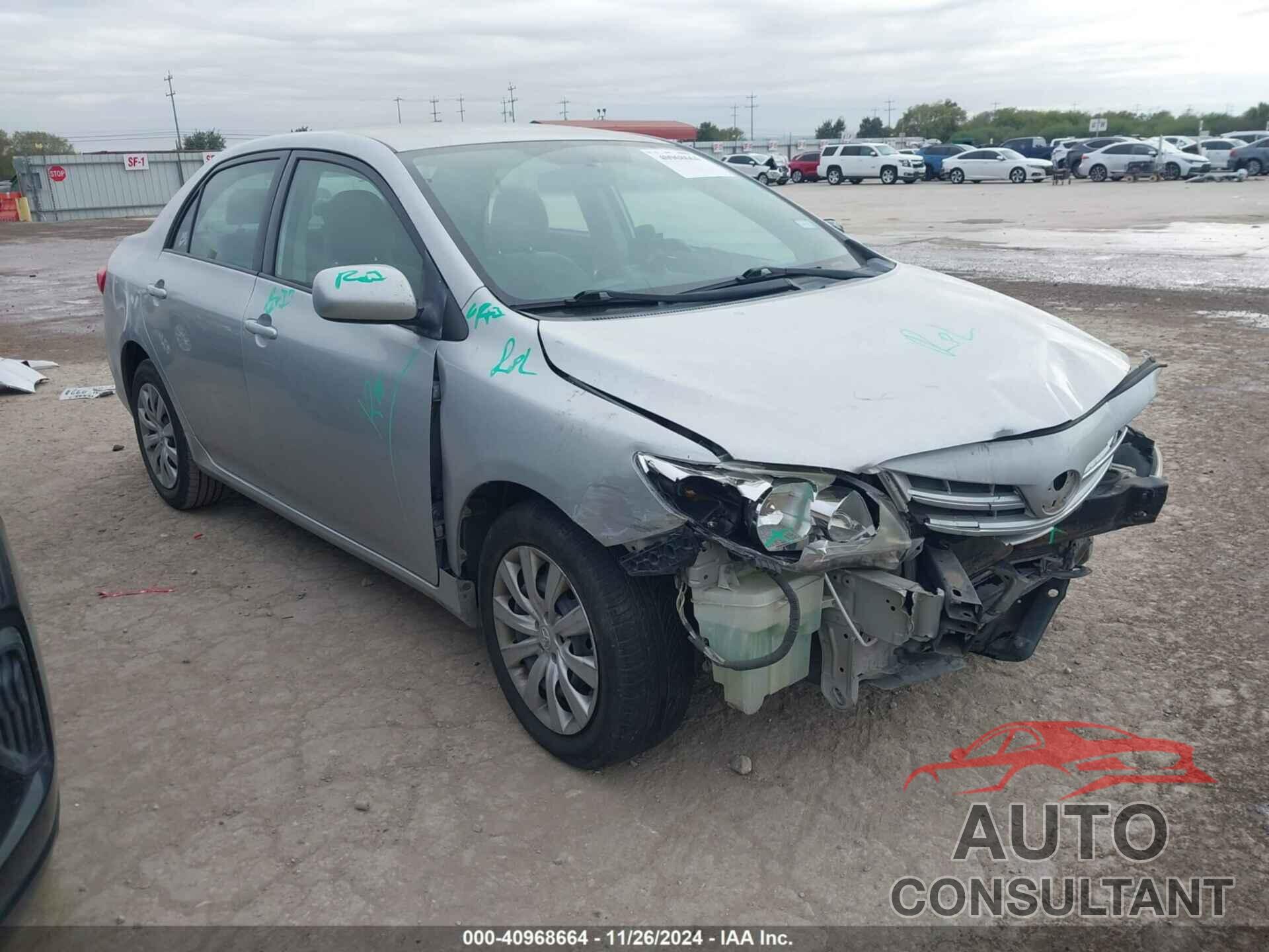 TOYOTA COROLLA 2013 - 5YFBU4EE5DP225034