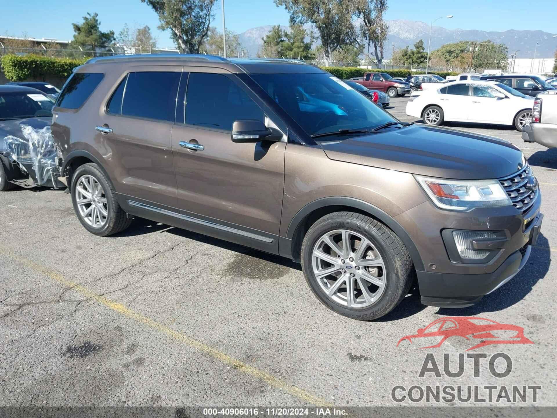 FORD EXPLORER 2016 - 1FM5K7F80GGB19024