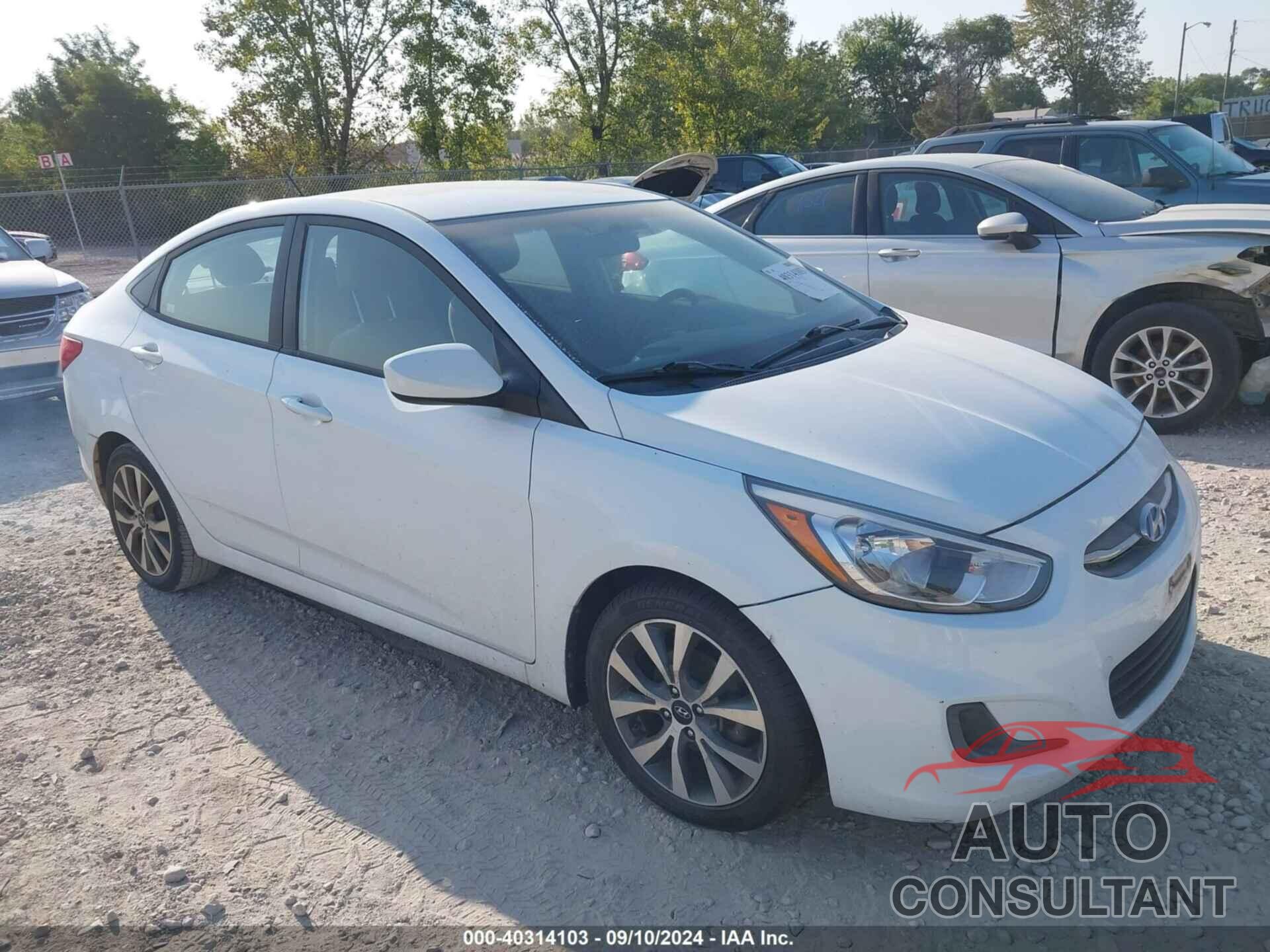 HYUNDAI ACCENT 2017 - KMHCT4AE0HU348659