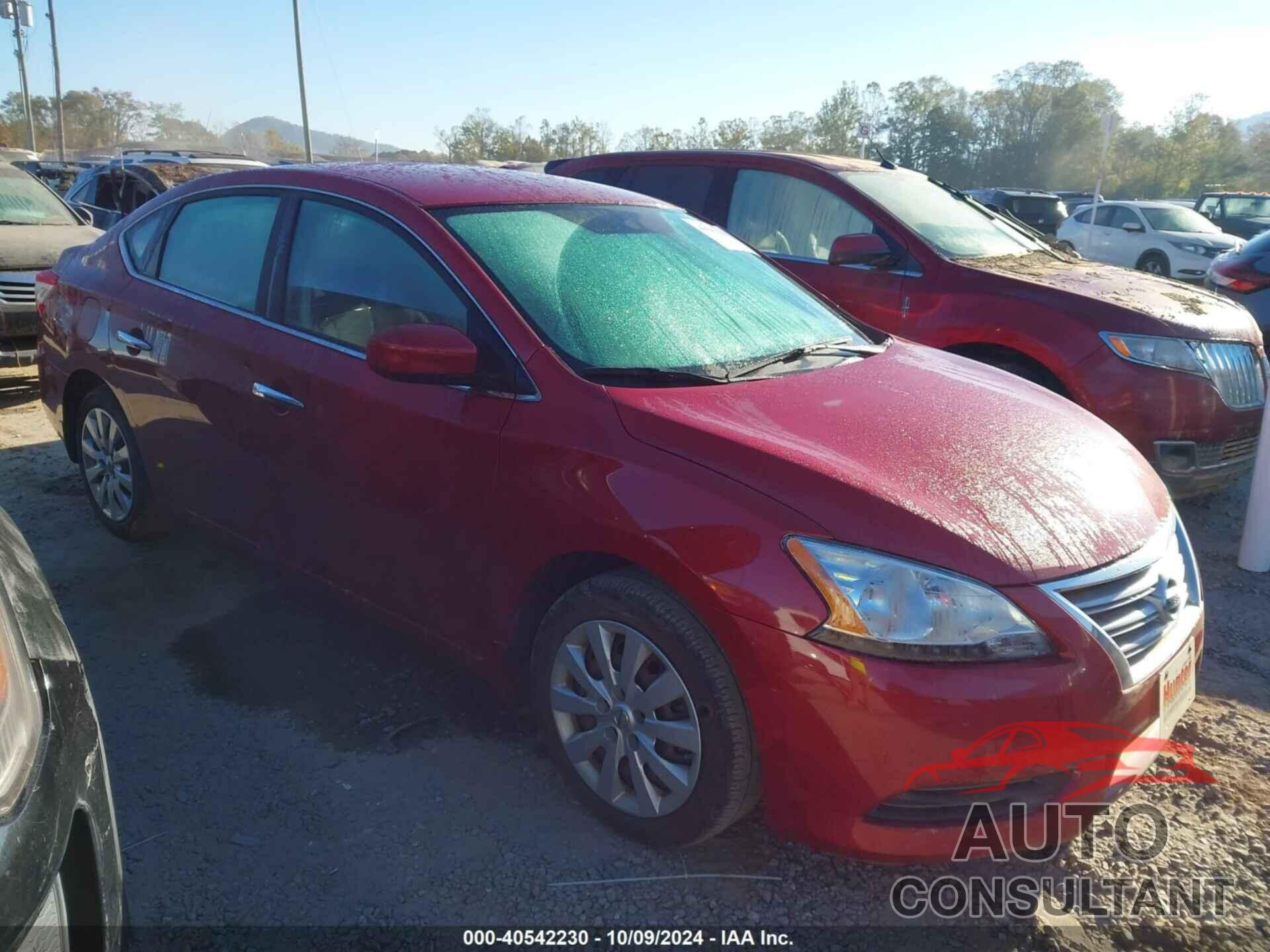 NISSAN SENTRA 2014 - 3N1AB7AP8EL645270