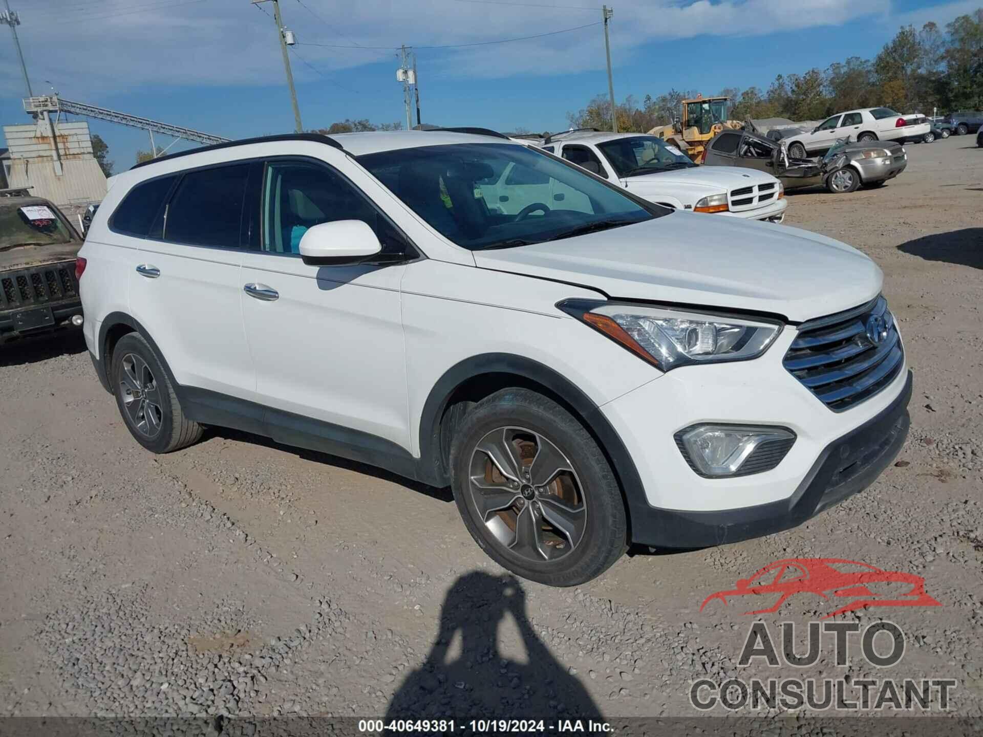 HYUNDAI SANTA FE 2015 - KM8SMDHF5FU123609