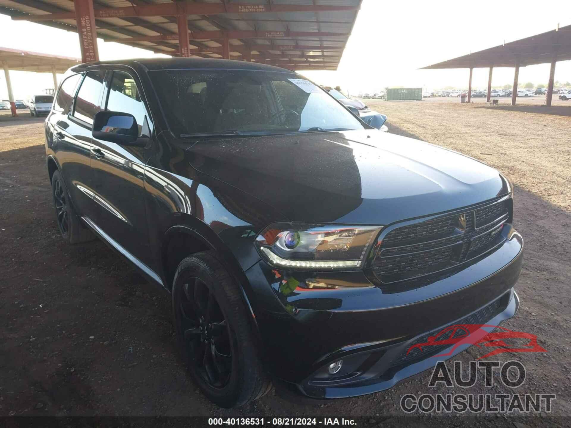 DODGE DURANGO 2019 - 1C4RDHAG0KC753602