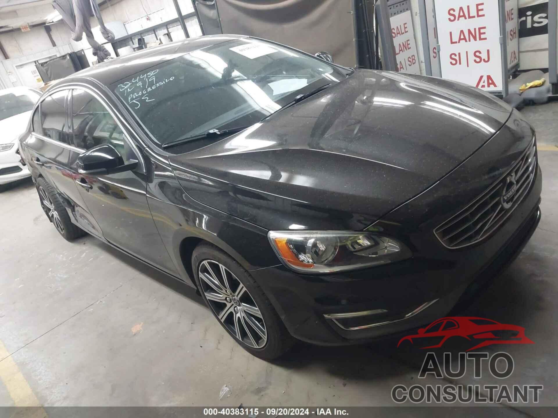 VOLVO S60 INSCRIPTION 2018 - LYV402HK3JB164754