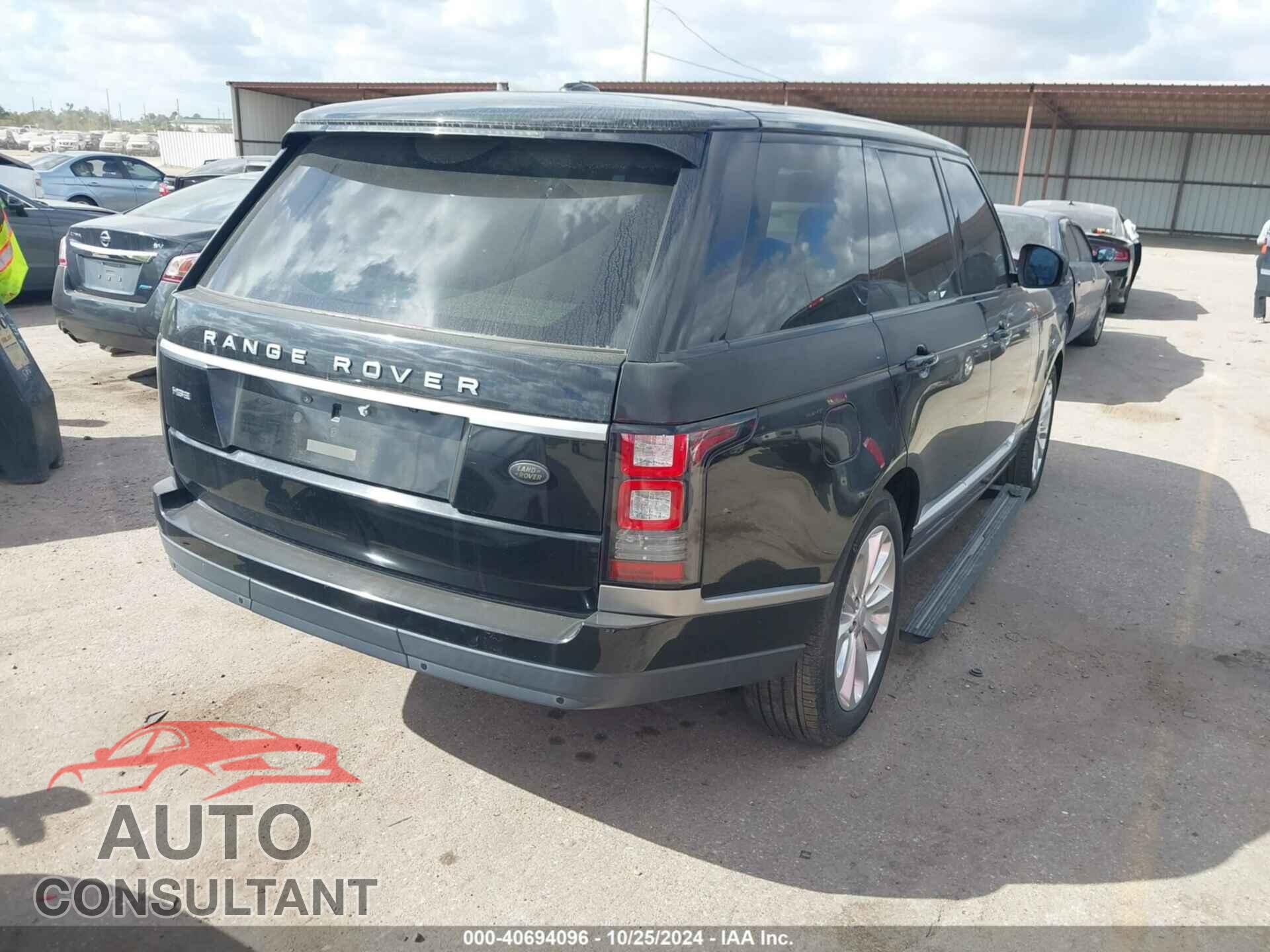 LAND ROVER RANGE ROVER 2014 - SALGS2VFXEA133909