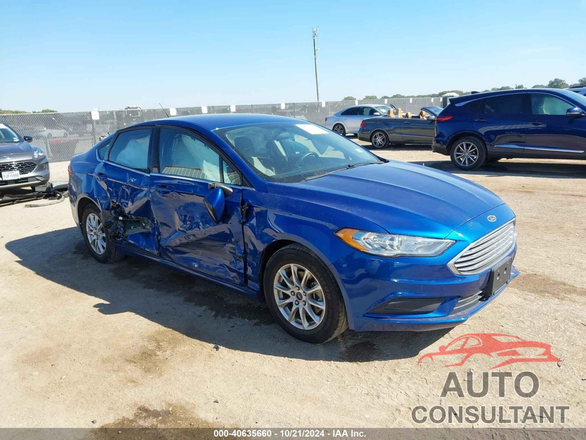 FORD FUSION 2017 - 3FA6P0G76HR259490