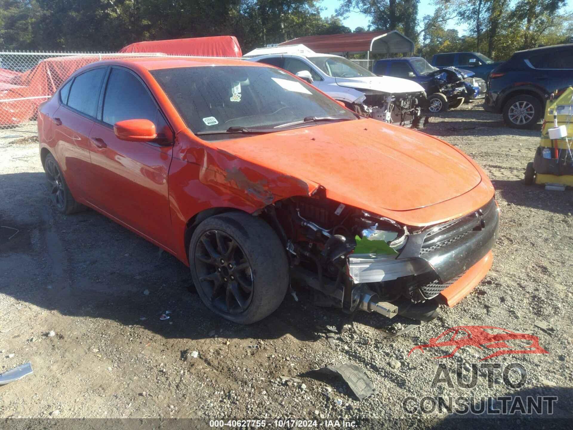 DODGE DART 2016 - 1C3CDFBB8GD630214