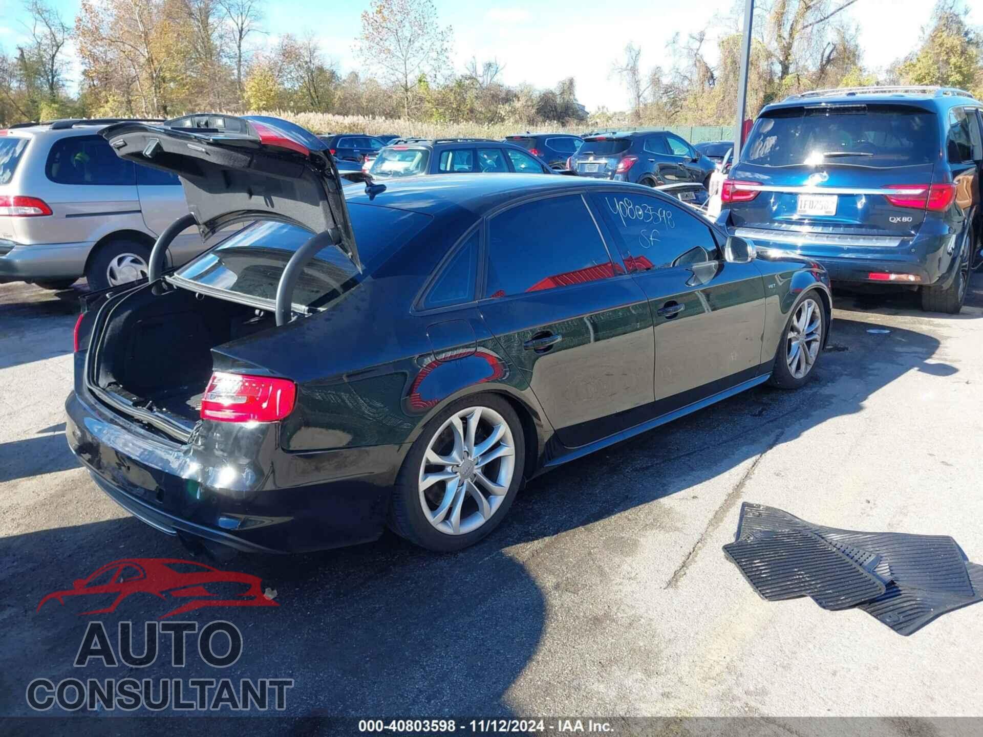 AUDI S4 2015 - WAUBGAFL4FA022496