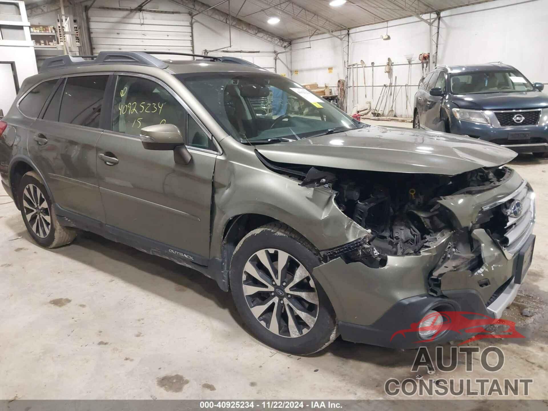 SUBARU OUTBACK 2015 - 4S4BSANC1F3342801