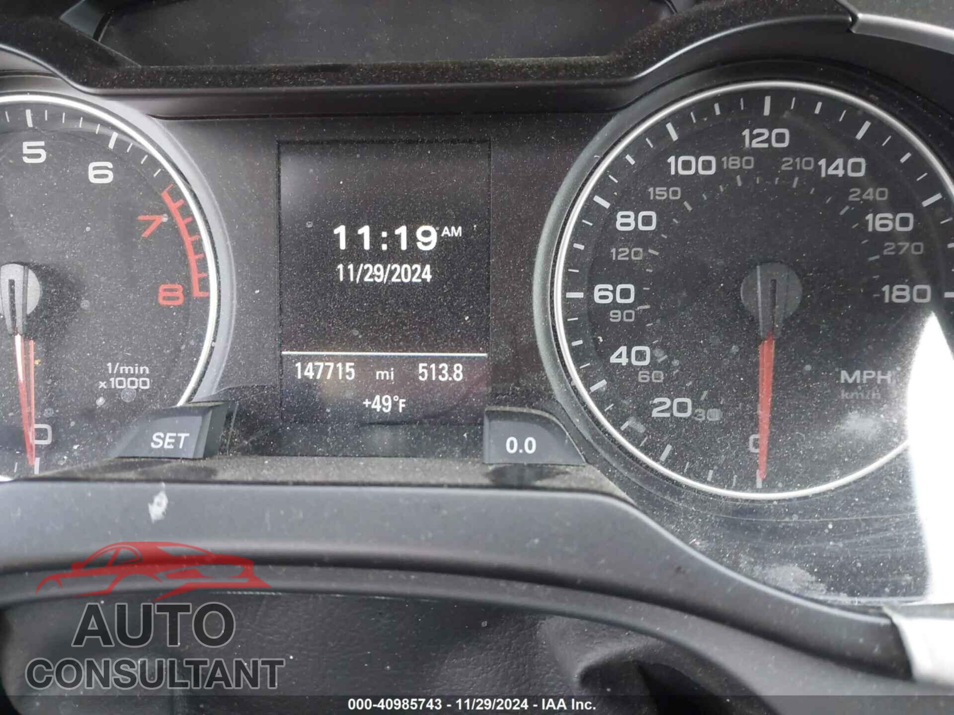 AUDI A4 2011 - WAUFFAFL6BN007764