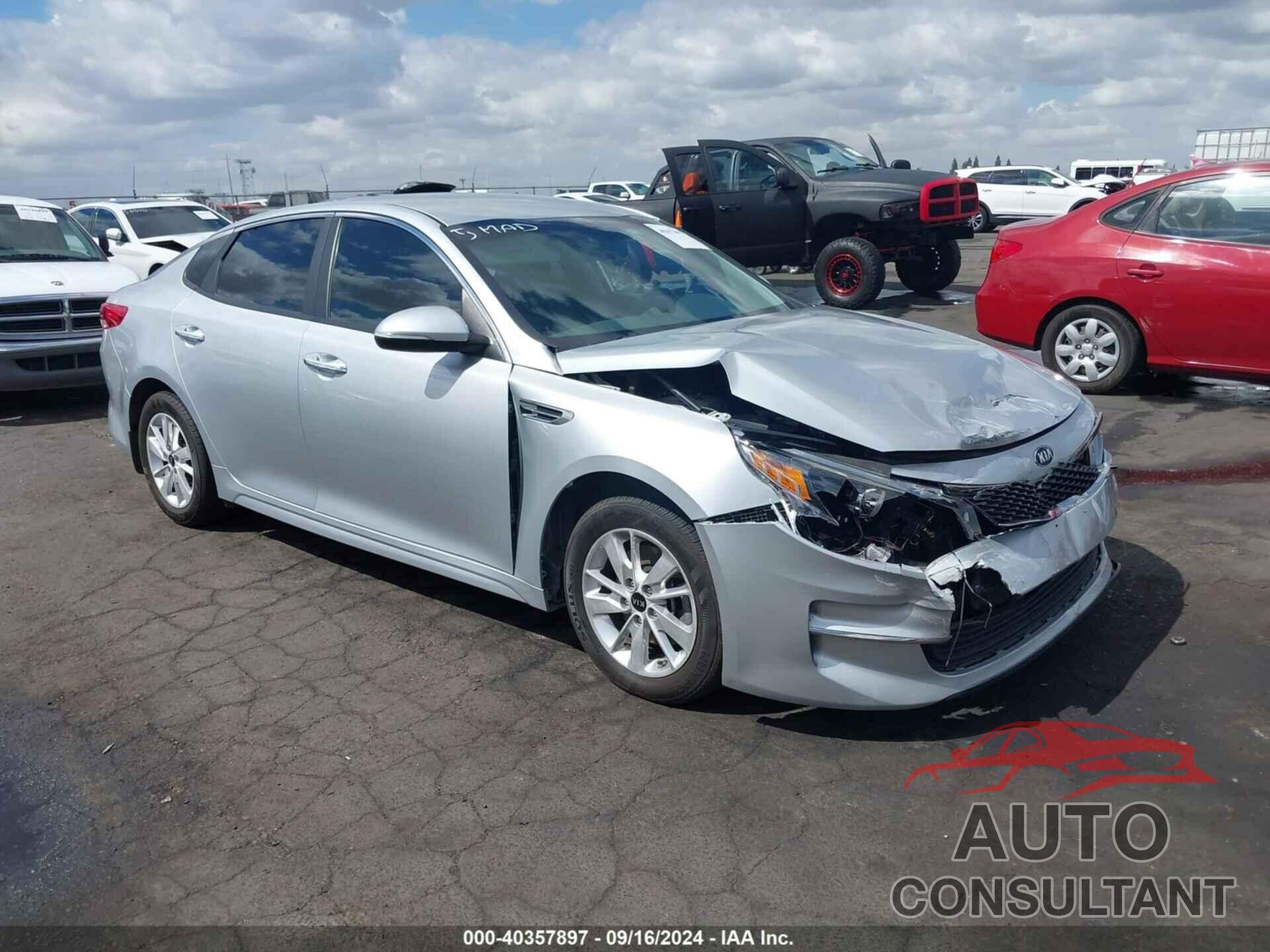 KIA OPTIMA 2016 - 5XXGT4L3XGG027024