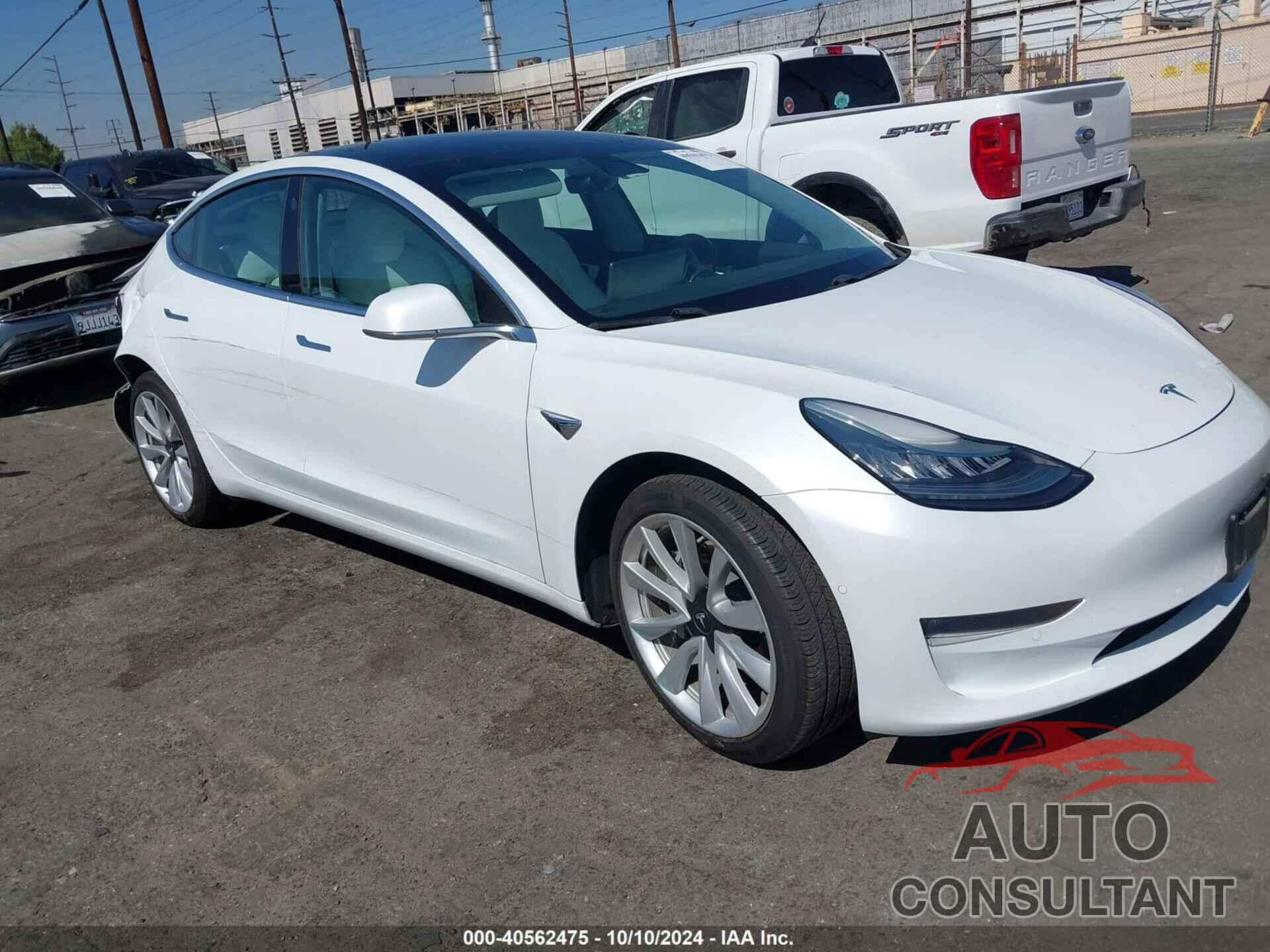 TESLA MODEL 3 2019 - 5YJ3E1EA2KF419378