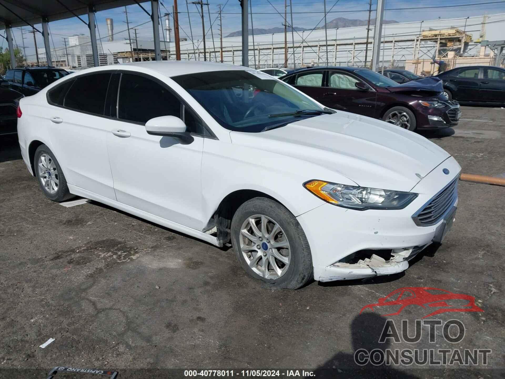 FORD FUSION 2017 - 3FA6P0G75HR110763