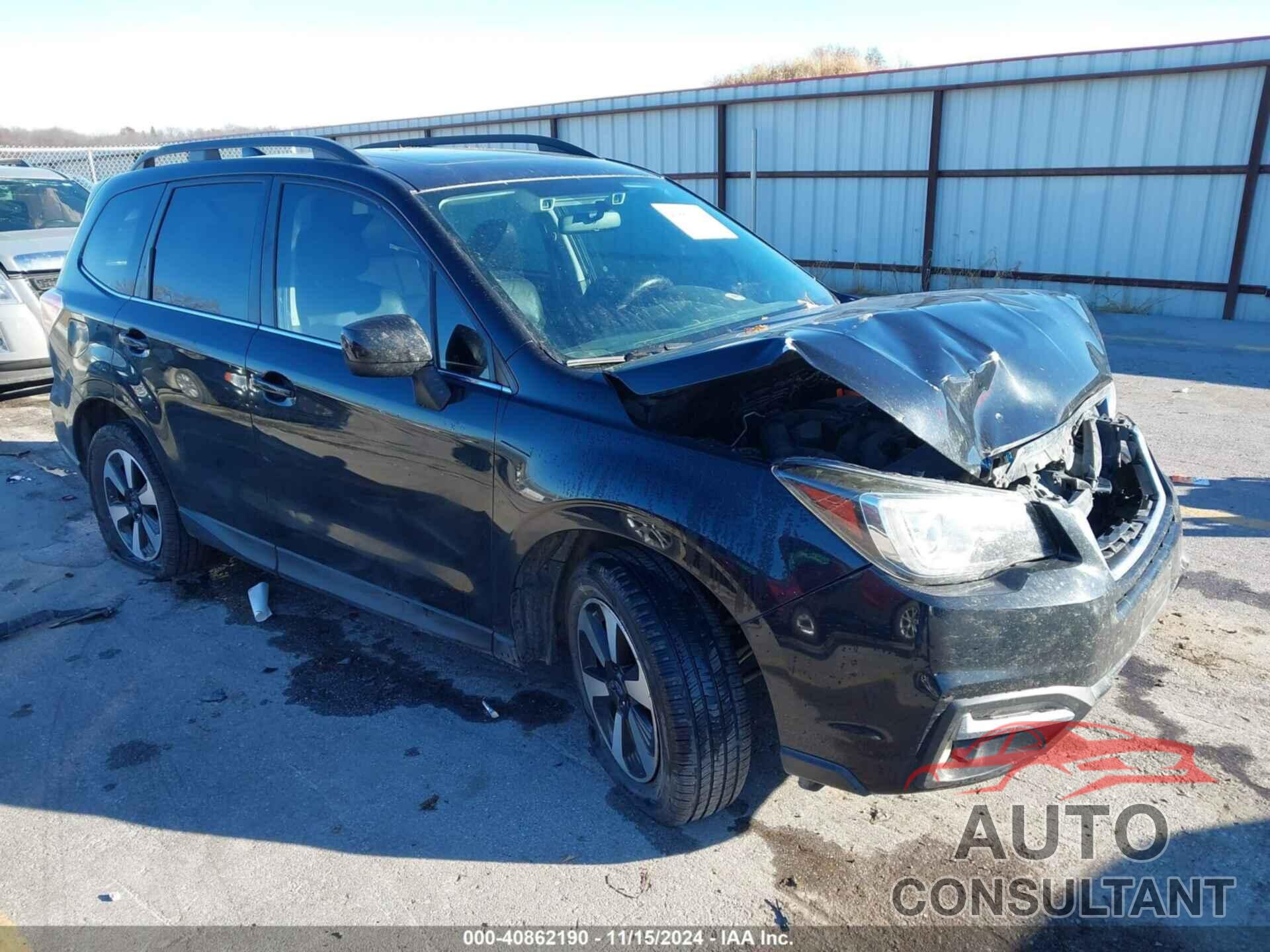 SUBARU FORESTER 2018 - JF2SJARC0JH460224