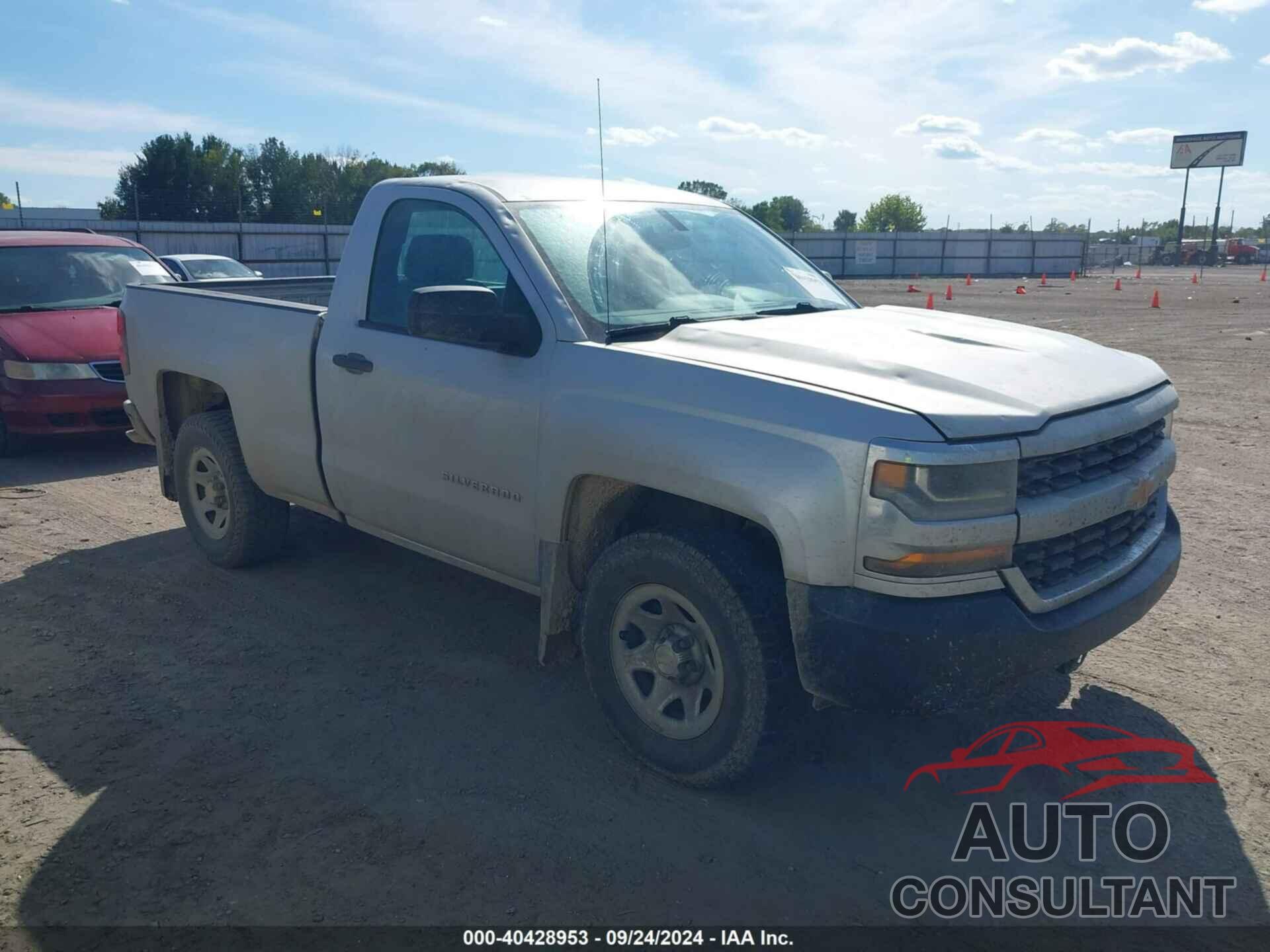 CHEVROLET SILVERADO 1500 2016 - 1GCNCNECXGZ420657