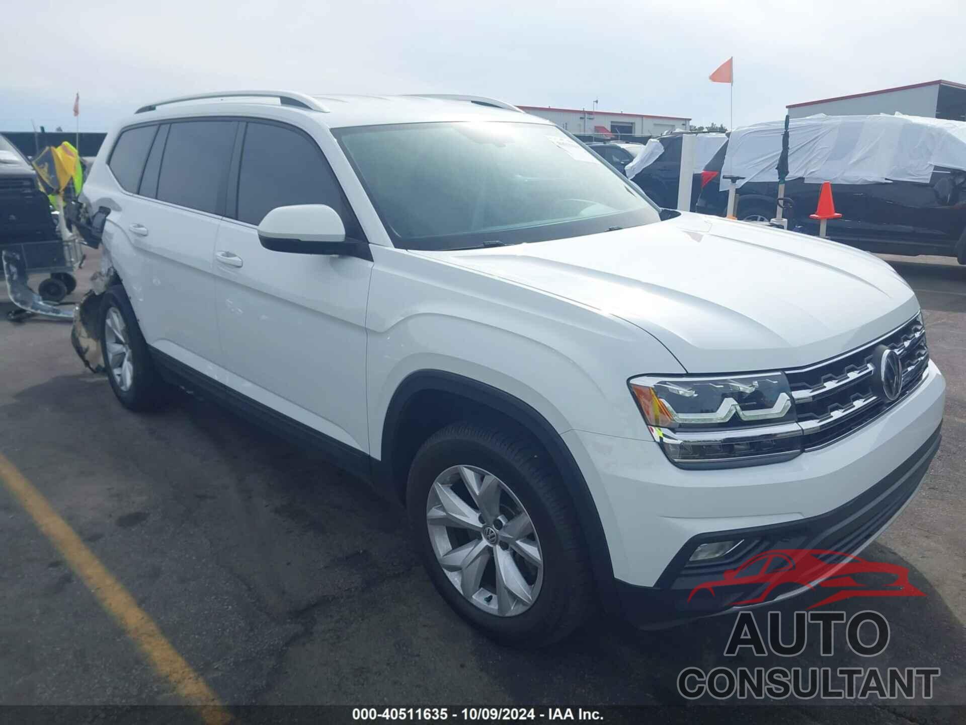 VOLKSWAGEN ATLAS 2019 - 1V2DR2CA6KC578921