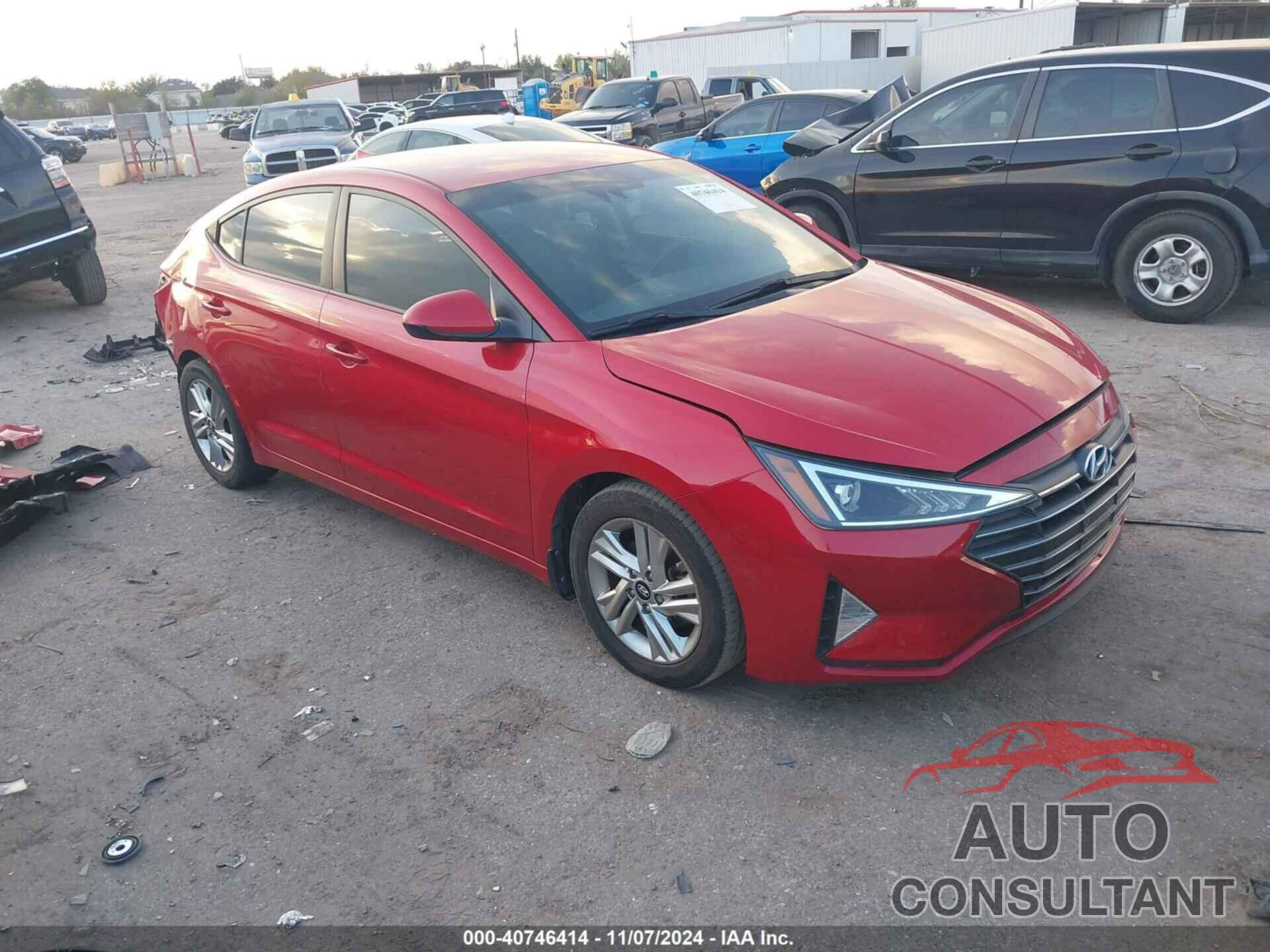 HYUNDAI ELANTRA 2020 - 5NPD84LF0LH596977