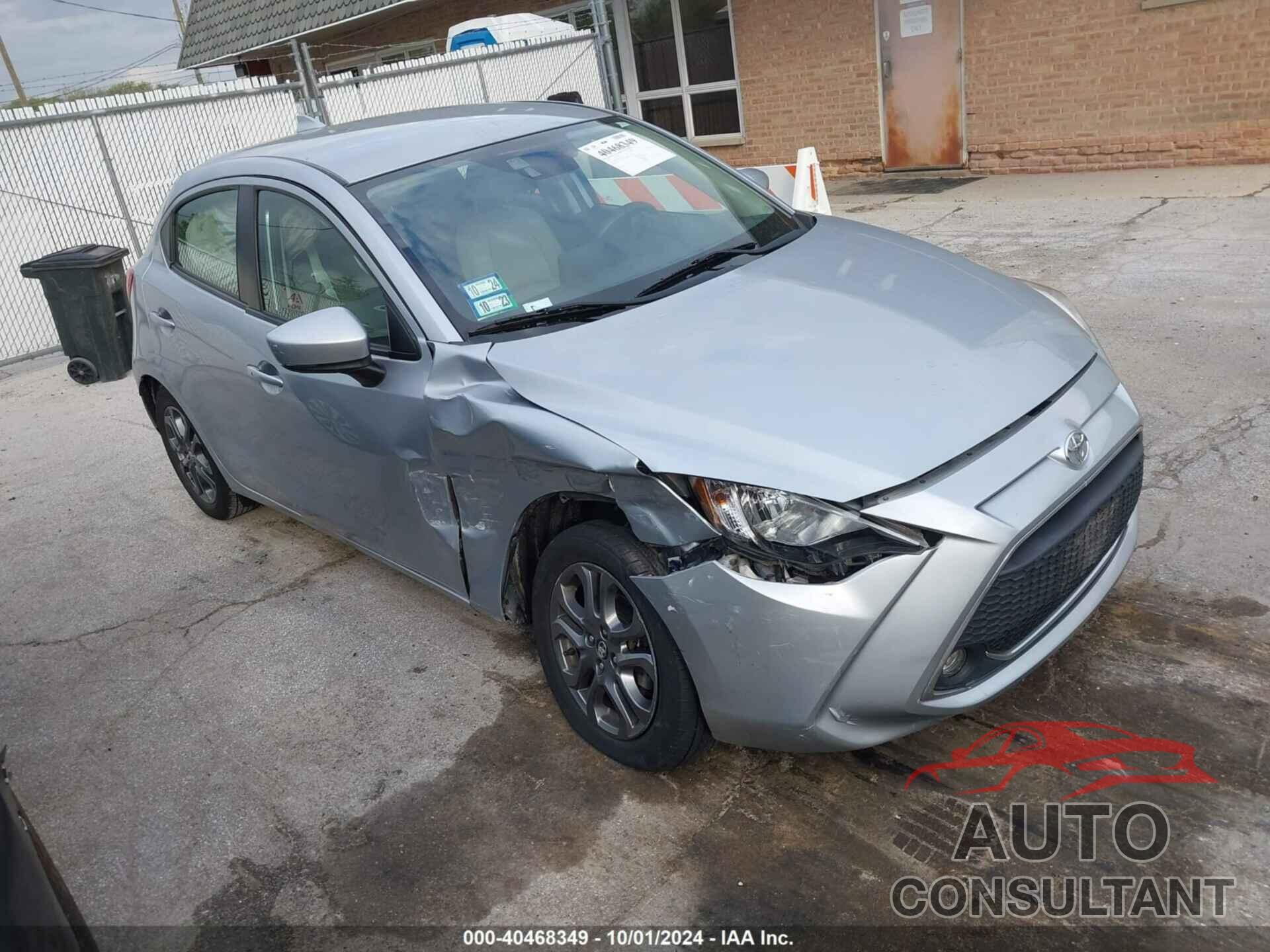 TOYOTA YARIS 2020 - 3MYDLBJV8LY701749