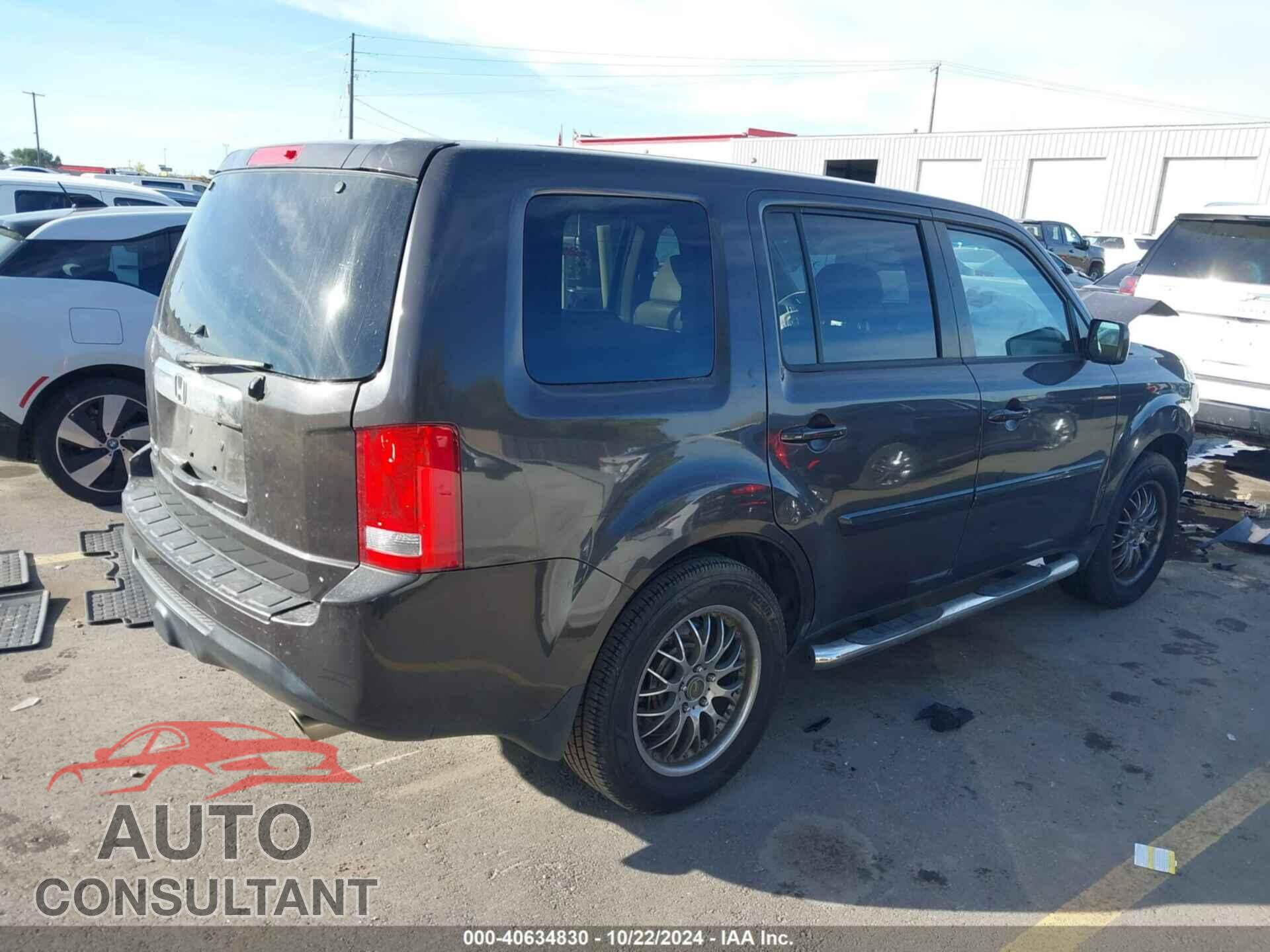 HONDA PILOT 2012 - 5FNYF3H55CB043063