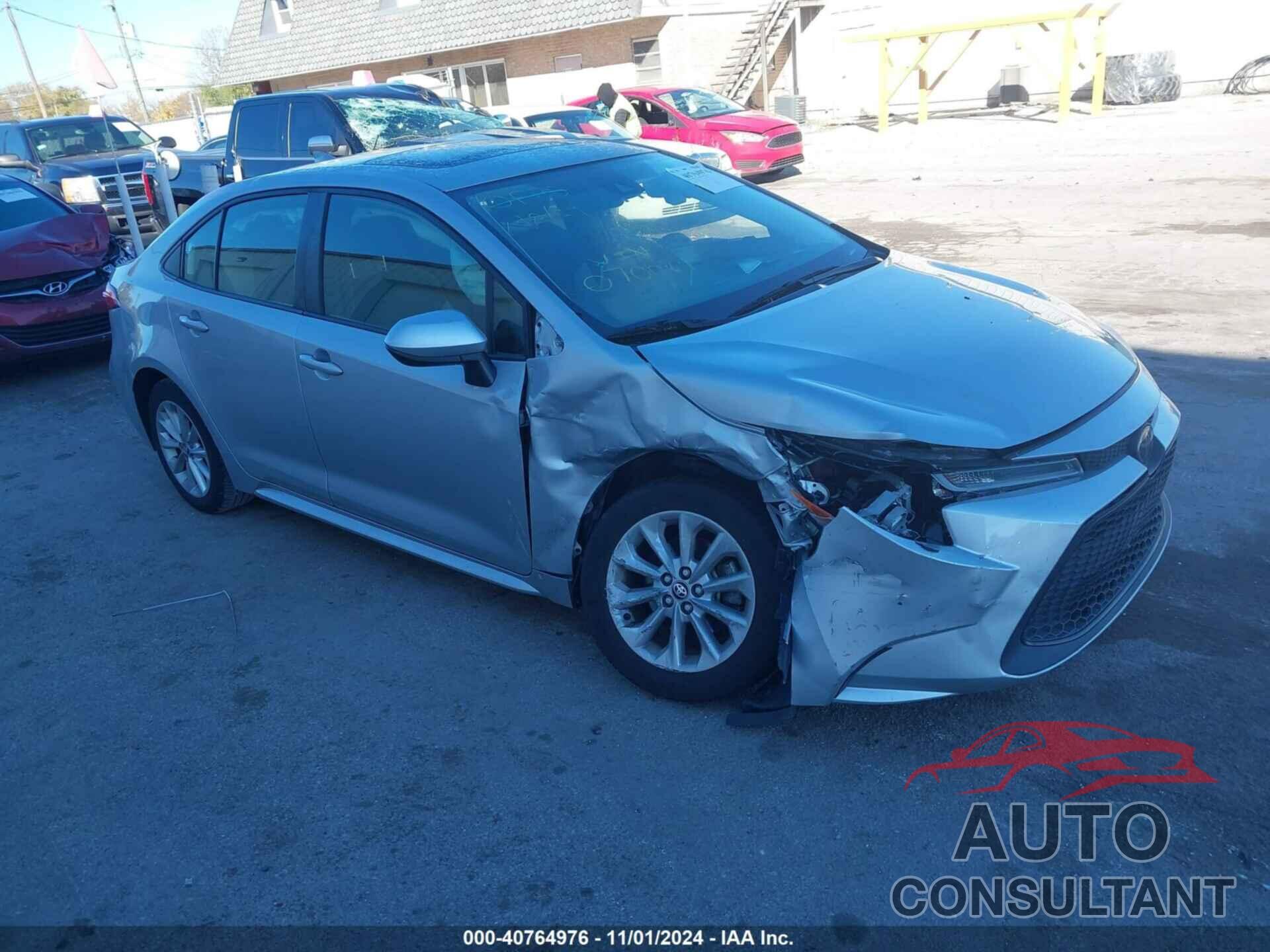 TOYOTA COROLLA 2020 - JTDHPRAEXLJ070021