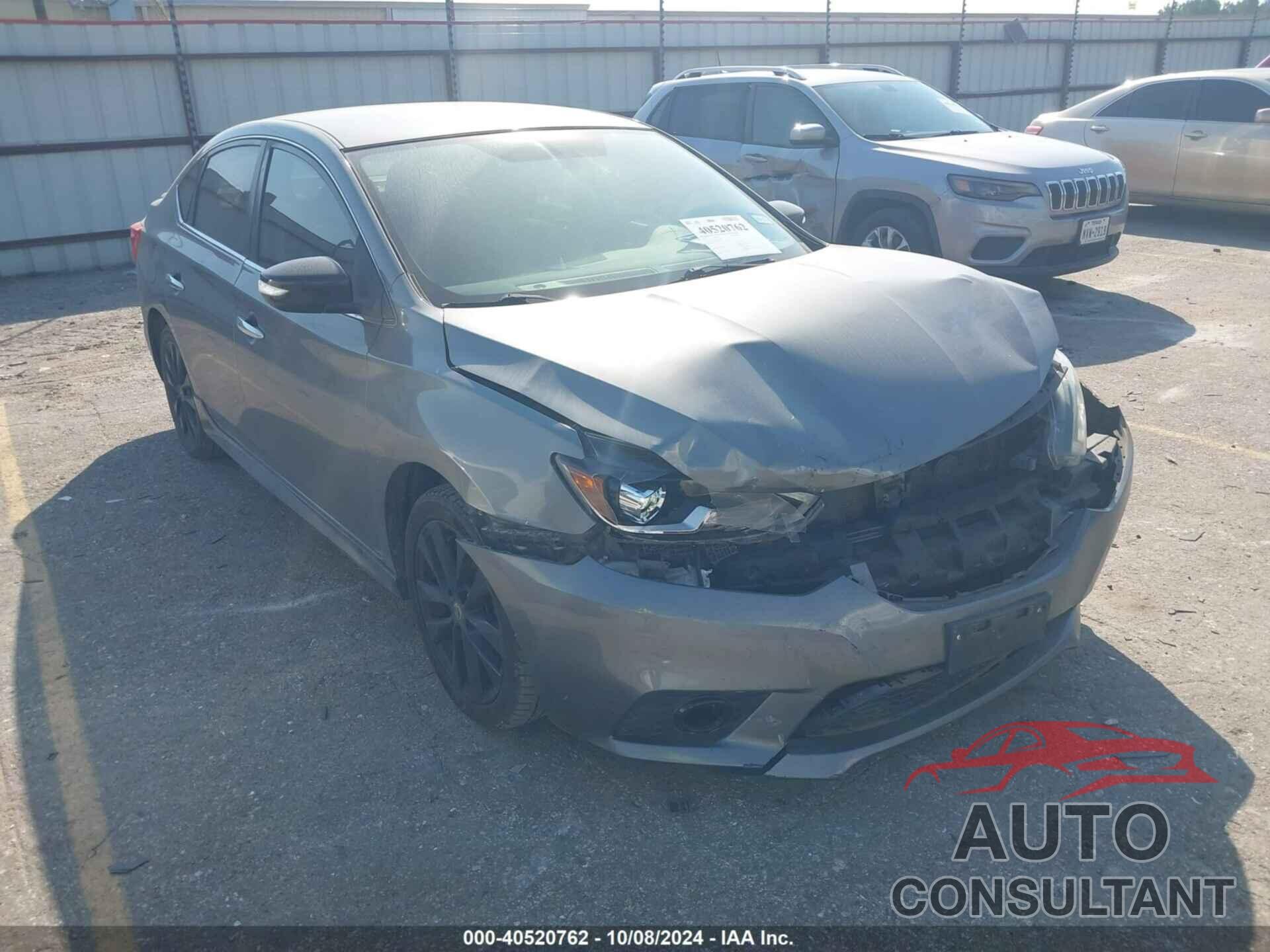 NISSAN SENTRA 2018 - 3N1AB7AP1JY280220