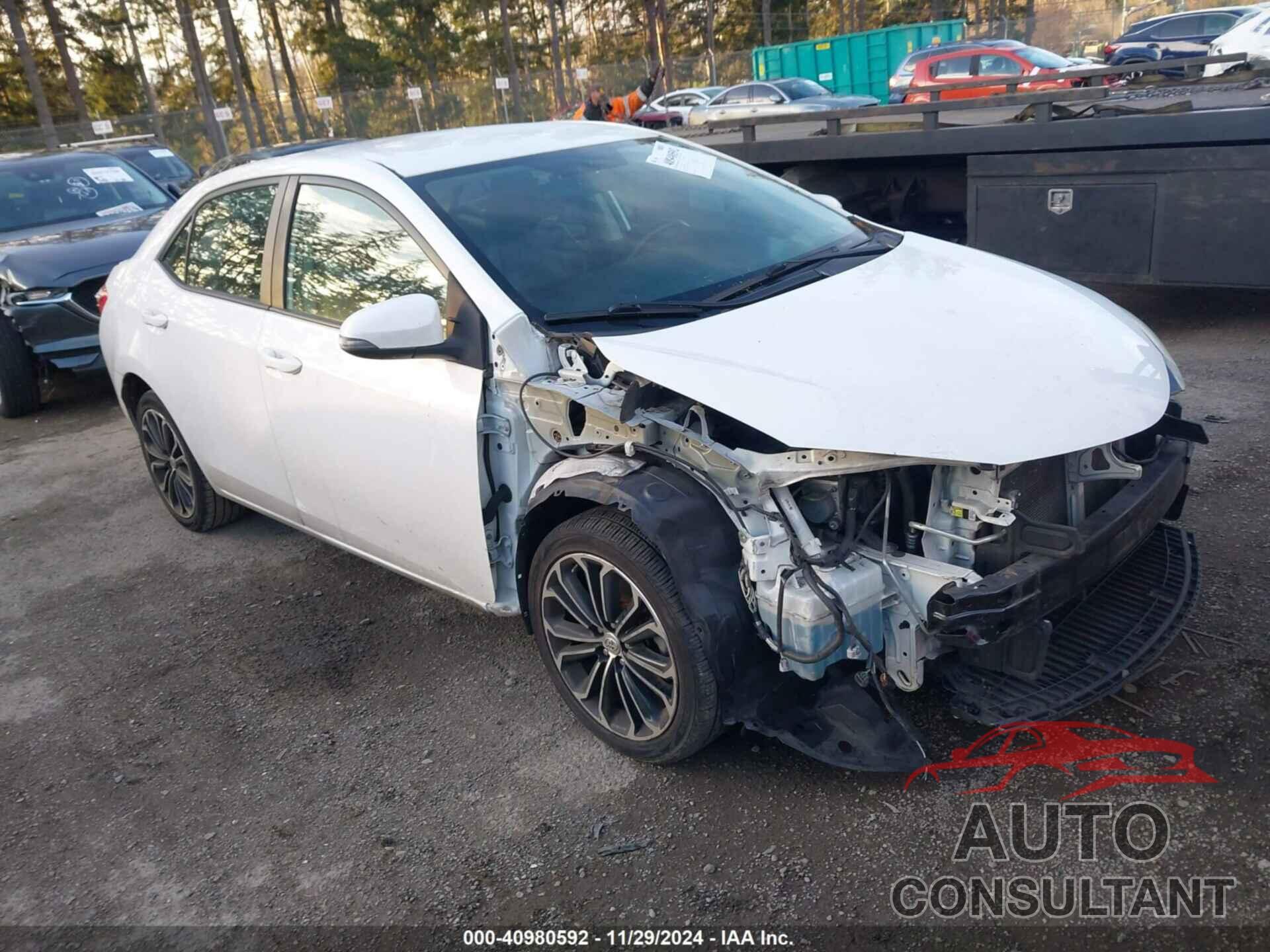 TOYOTA COROLLA 2015 - 2T1BURHE9FC336231