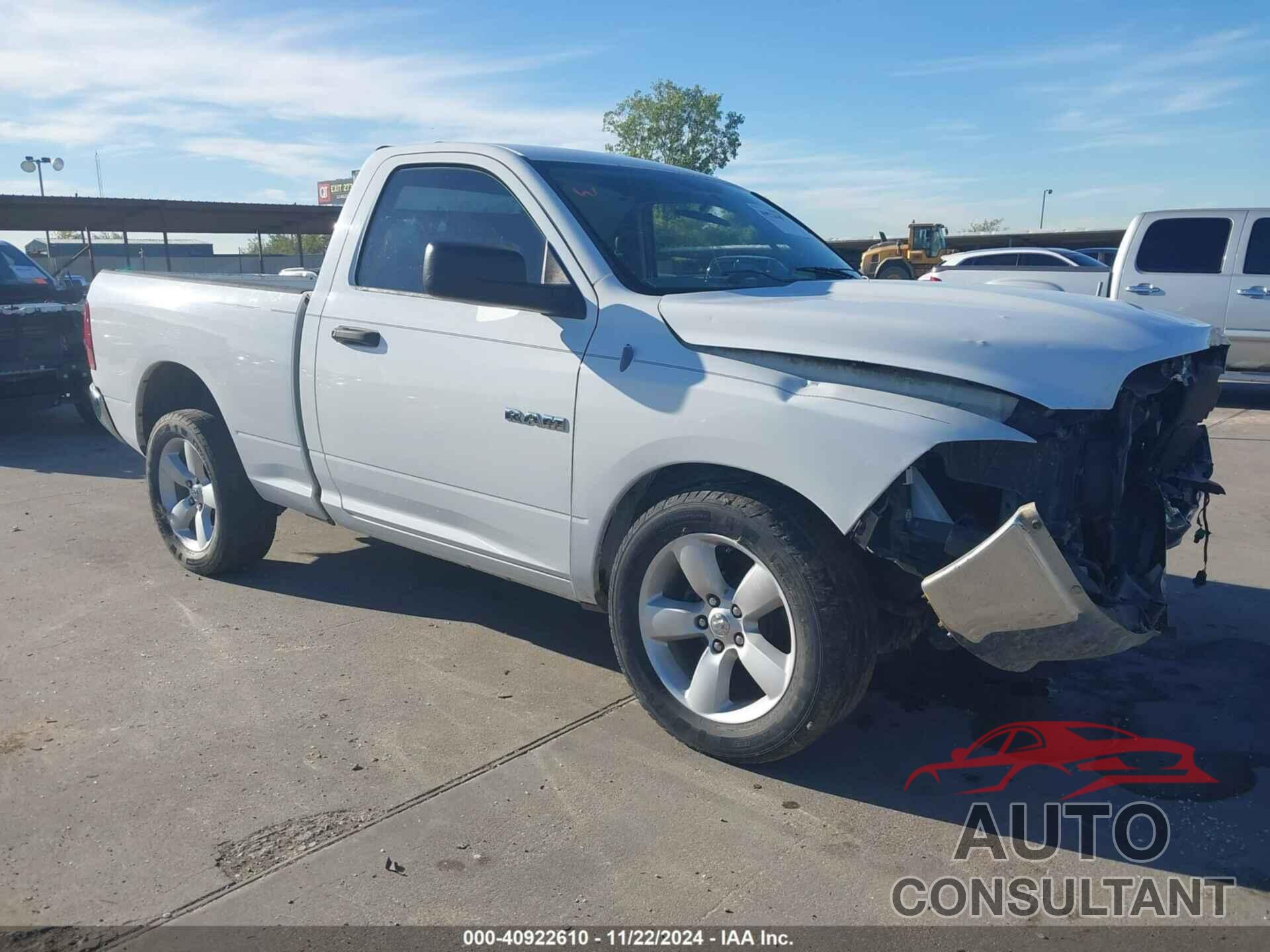 DODGE RAM 1500 2010 - 3D7JB1EK1AG149518