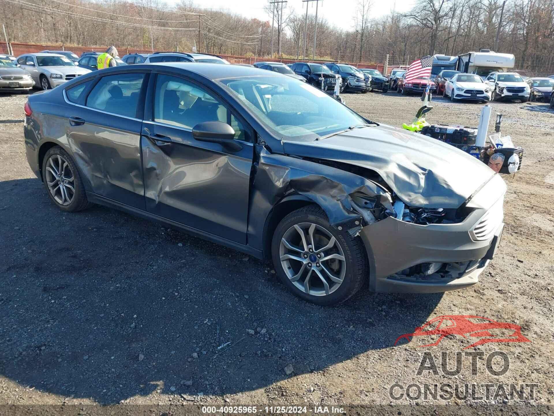 FORD FUSION 2017 - 3FA6P0G77HR107153