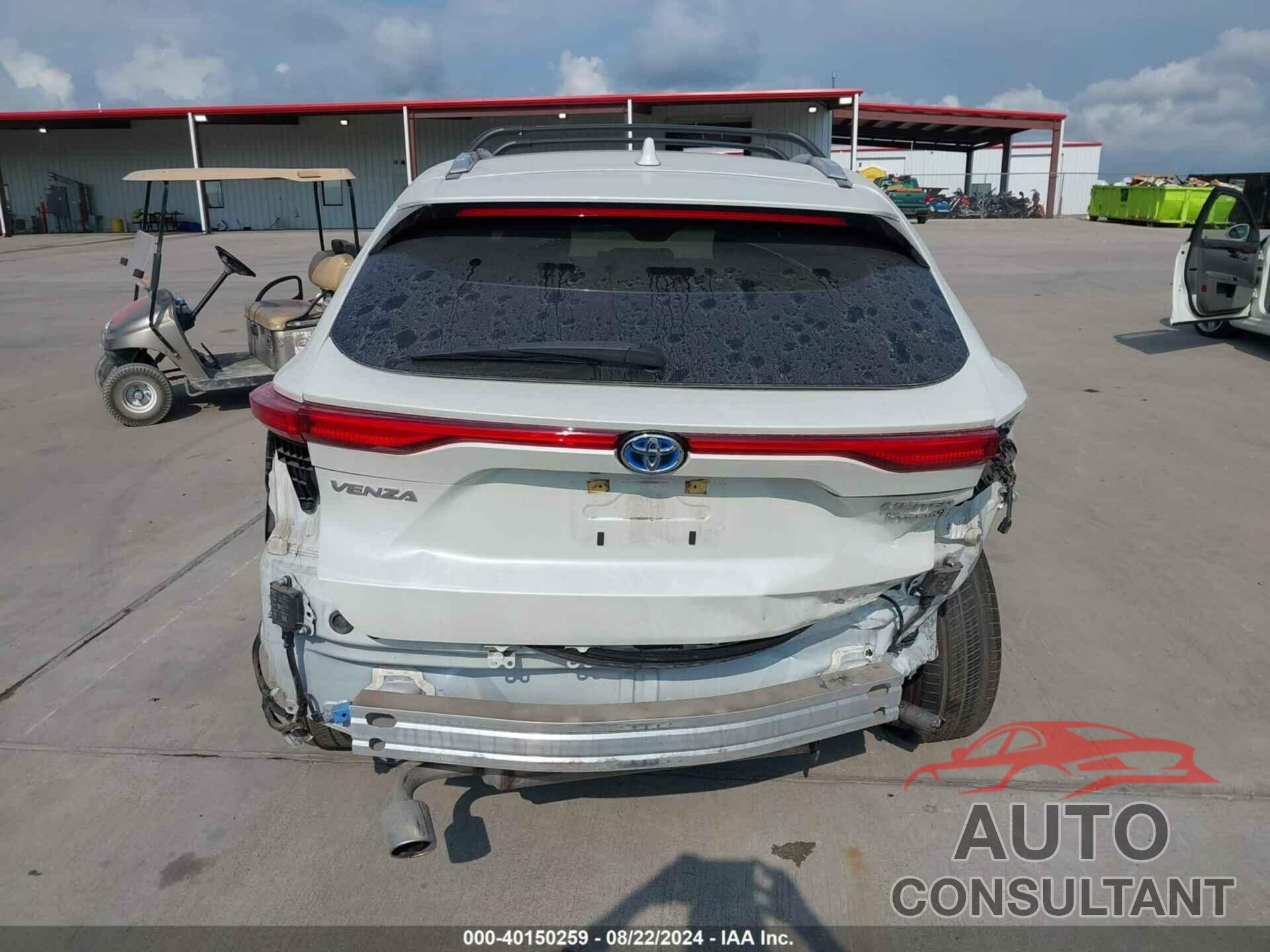 TOYOTA VENZA 2021 - JTEAAAAHXMJ061766