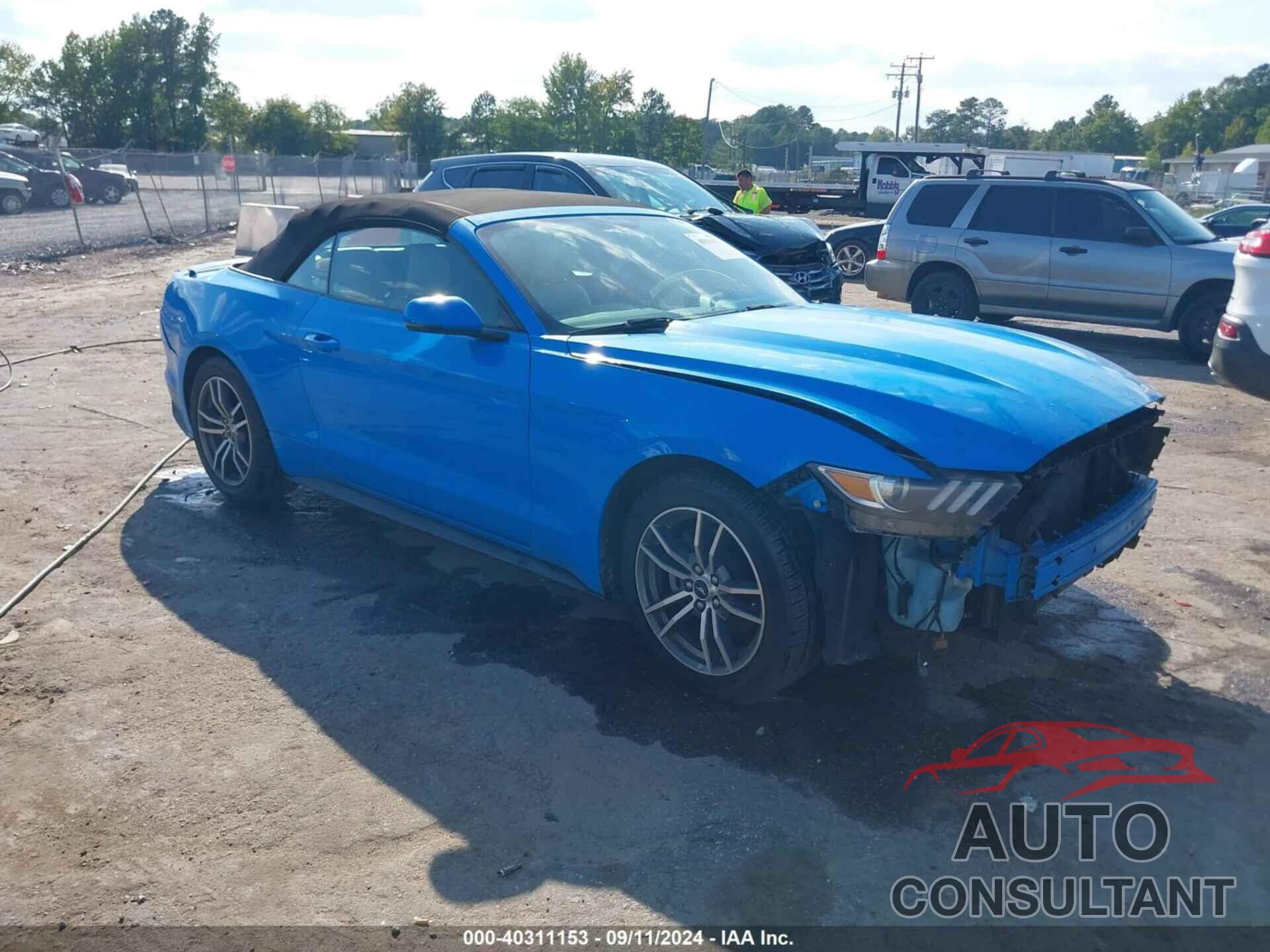 FORD MUSTANG 2017 - 1FATP8UH8H5313261