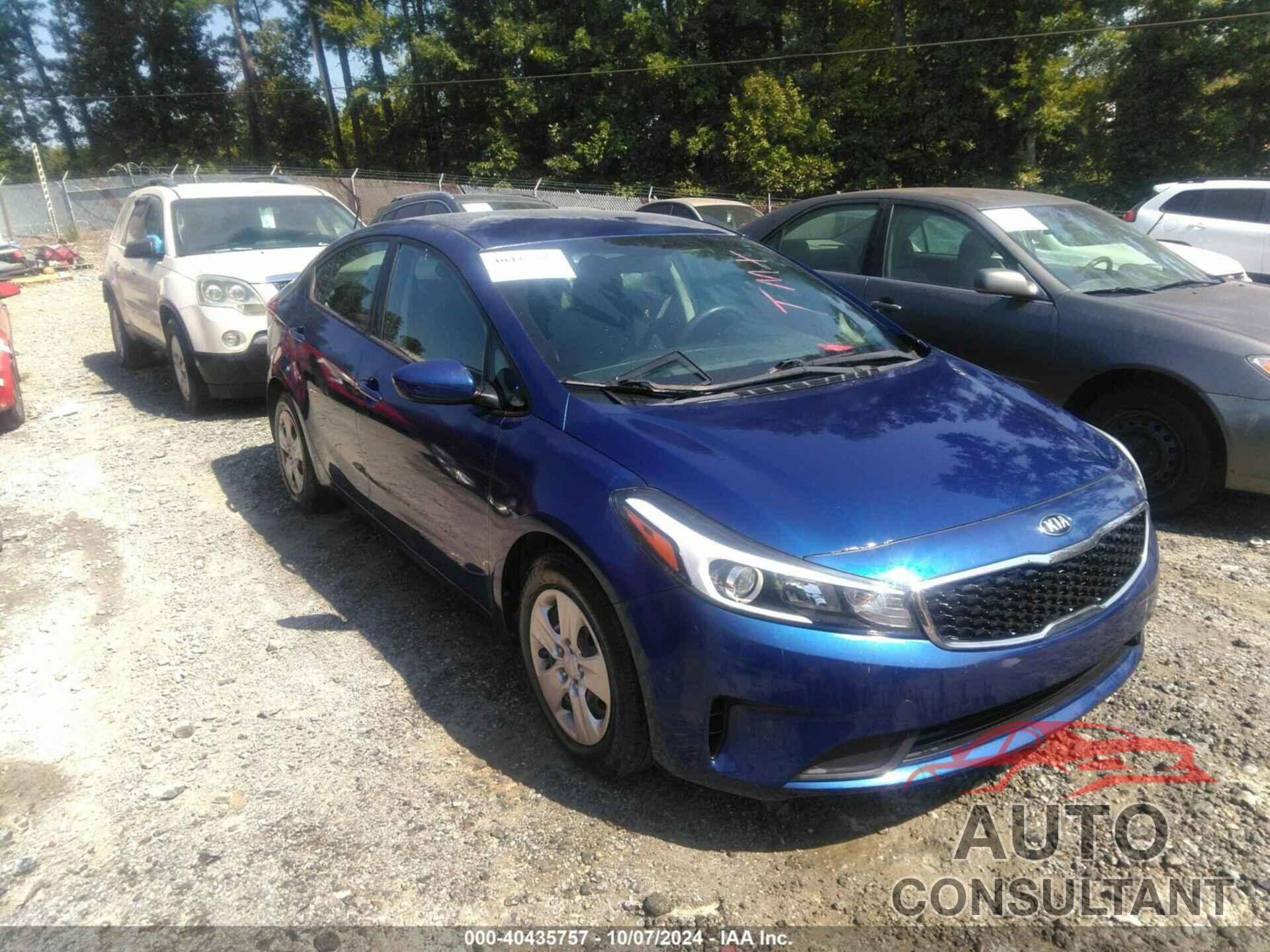 KIA FORTE 2017 - 3KPFK4A73HE090299