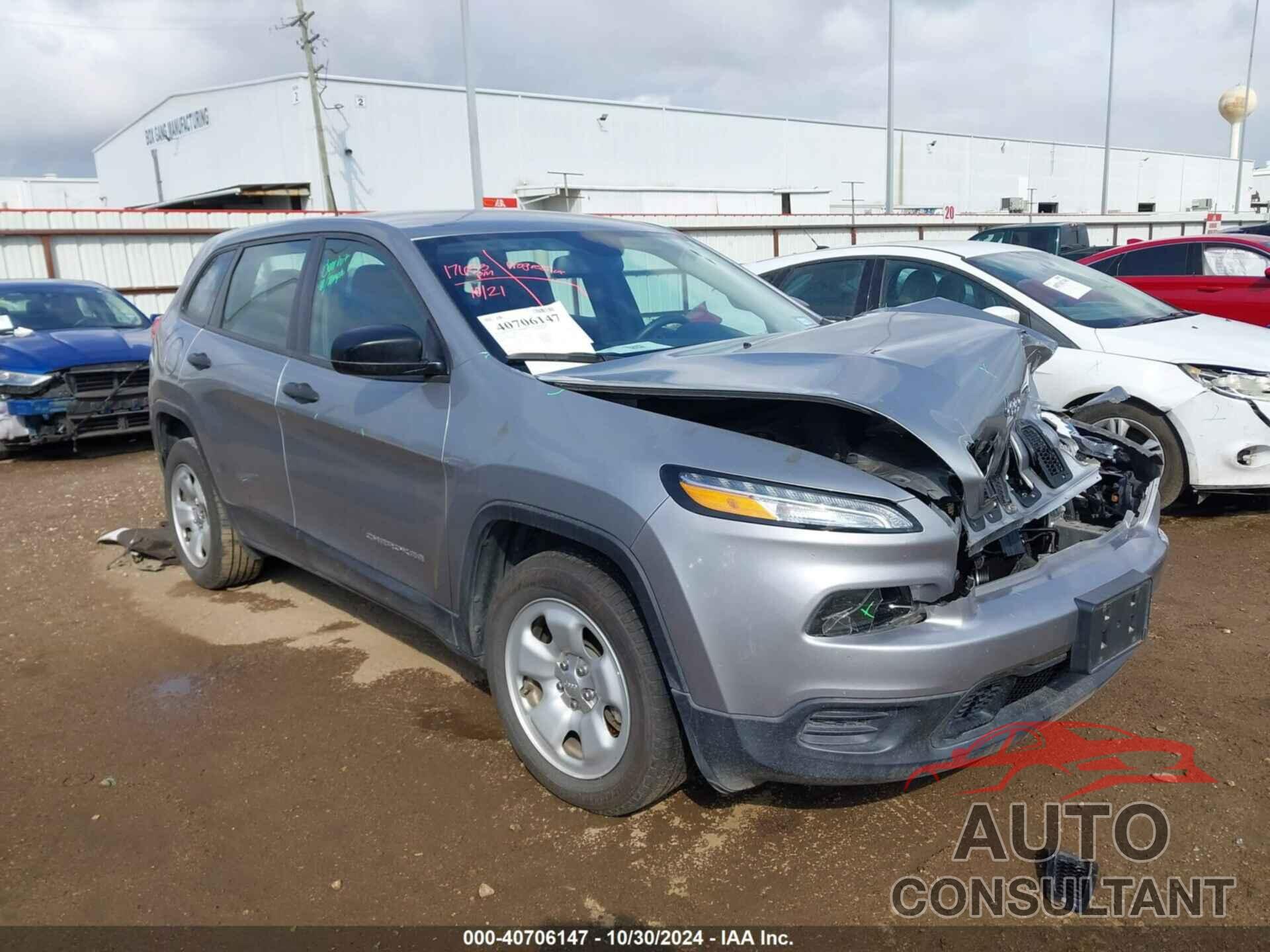 JEEP CHEROKEE 2017 - 1C4PJLAB6HW547442