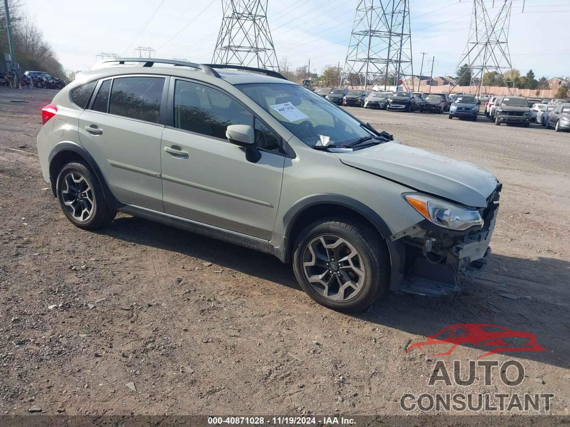 SUBARU CROSSTREK 2016 - JF2GPANC7G8337474