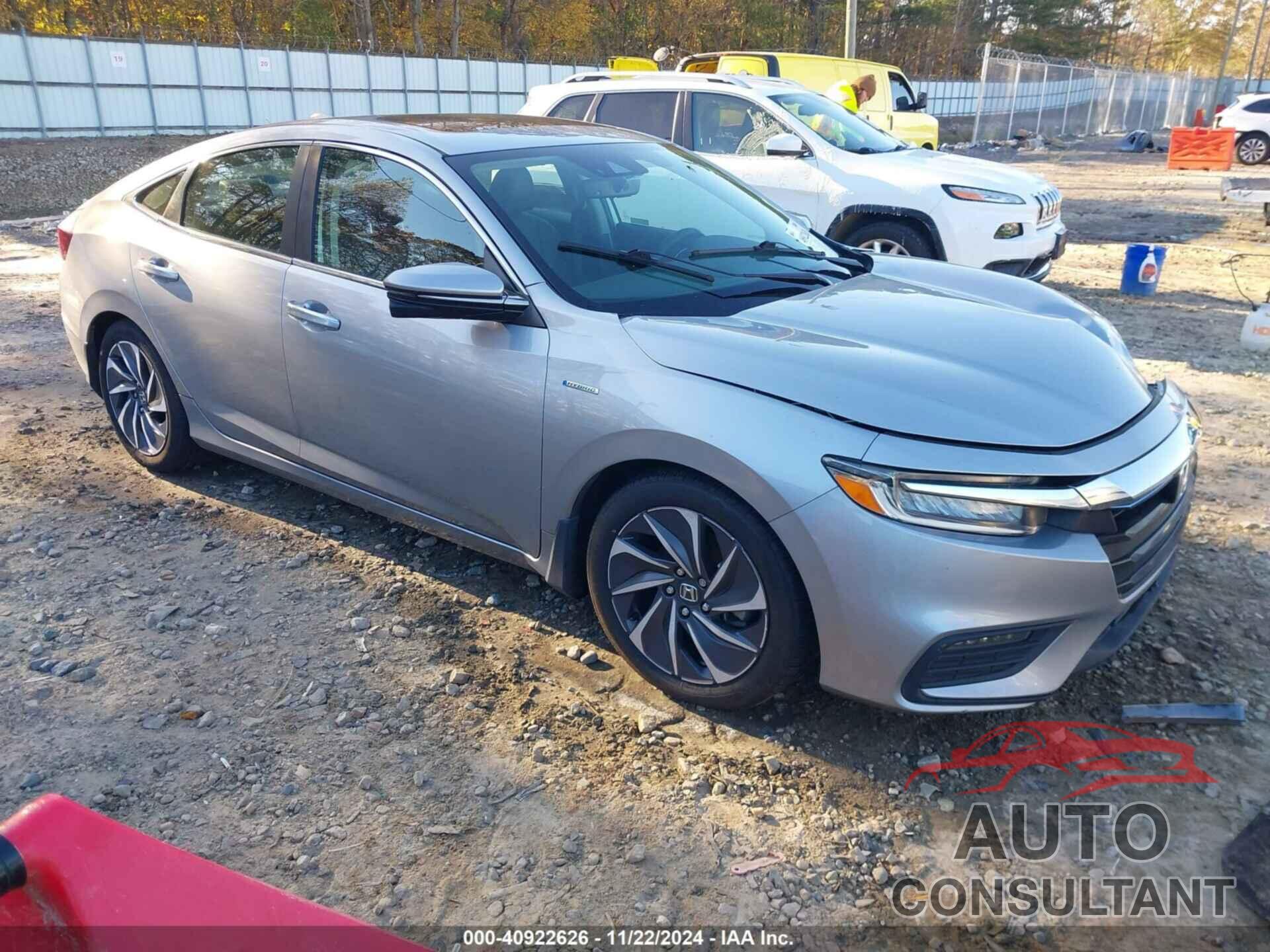HONDA INSIGHT 2019 - 19XZE4F98KE014910