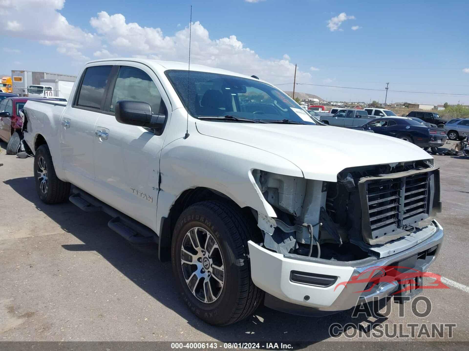 NISSAN TITAN 2021 - 1N6AA1EFXMN518711