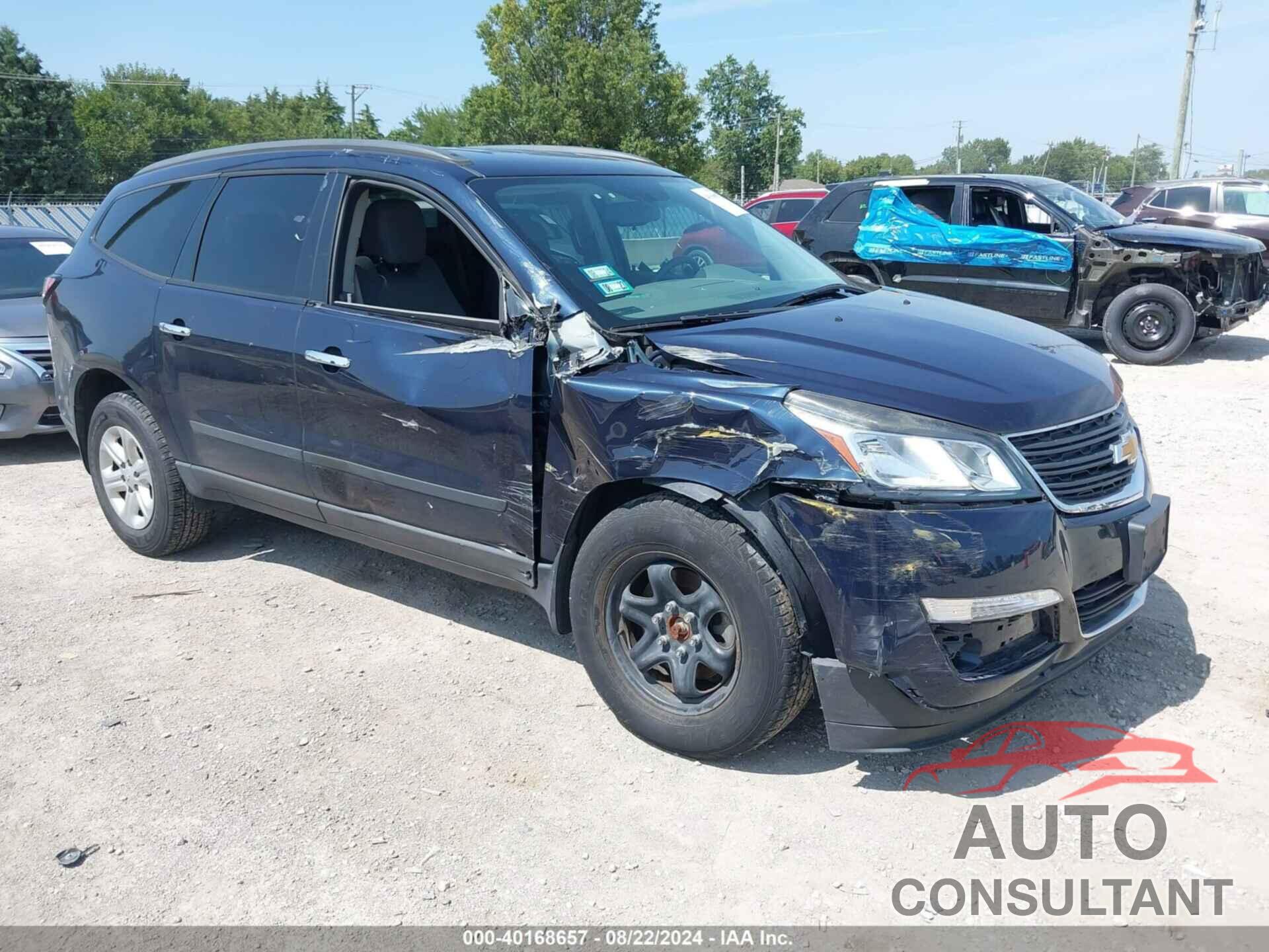 CHEVROLET TRAVERSE 2016 - 1GNKRFED1GJ106188