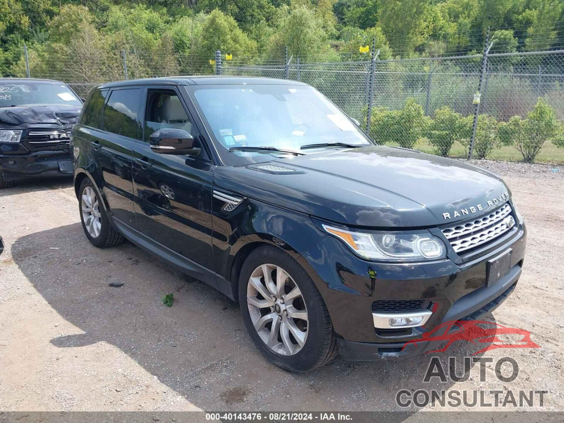 LAND ROVER RANGE ROVER SPORT 2016 - SALWR2VFXGA637936