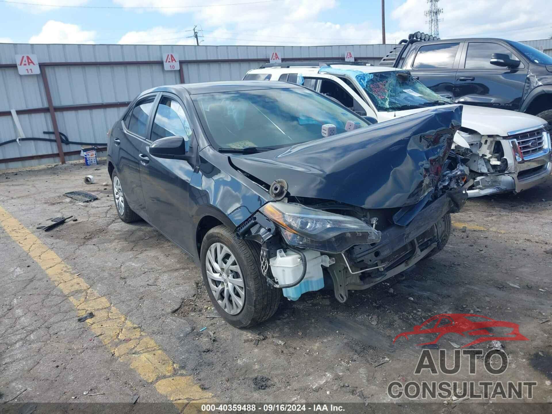 TOYOTA COROLLA 2017 - 5YFBURHEXHP725656