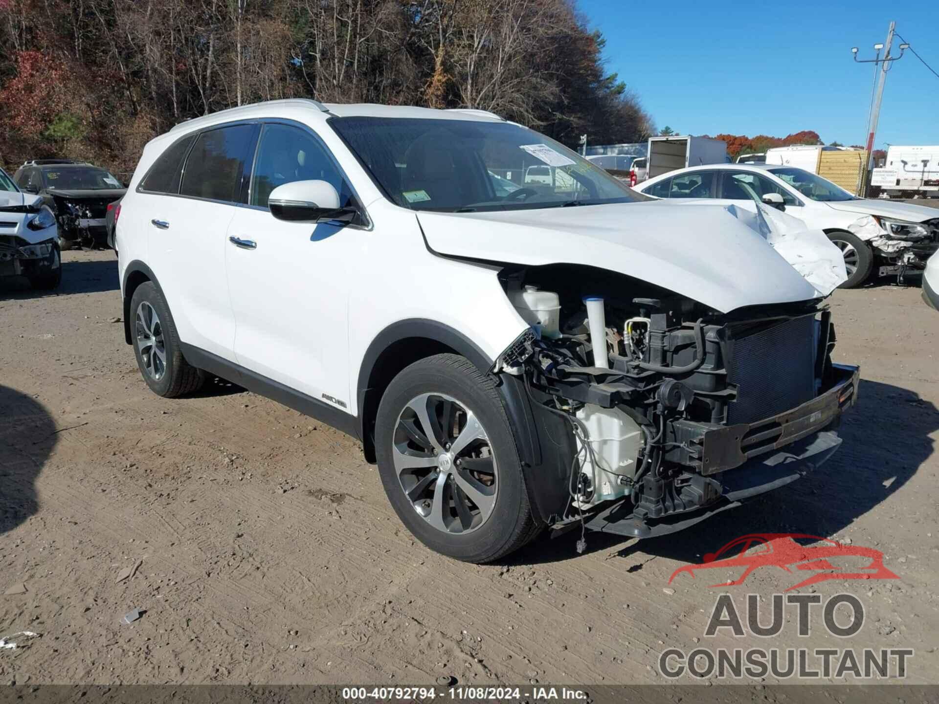 KIA SORENTO 2016 - 5XYPHDA56GG006785