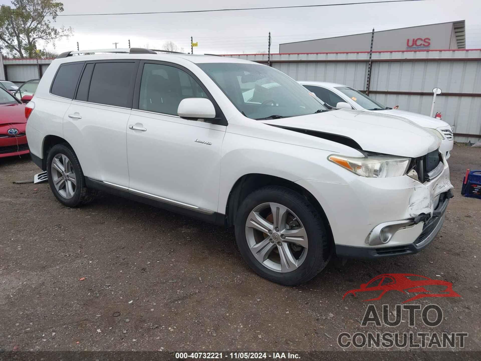 TOYOTA HIGHLANDER 2011 - 5TDDK3EH9BS060533
