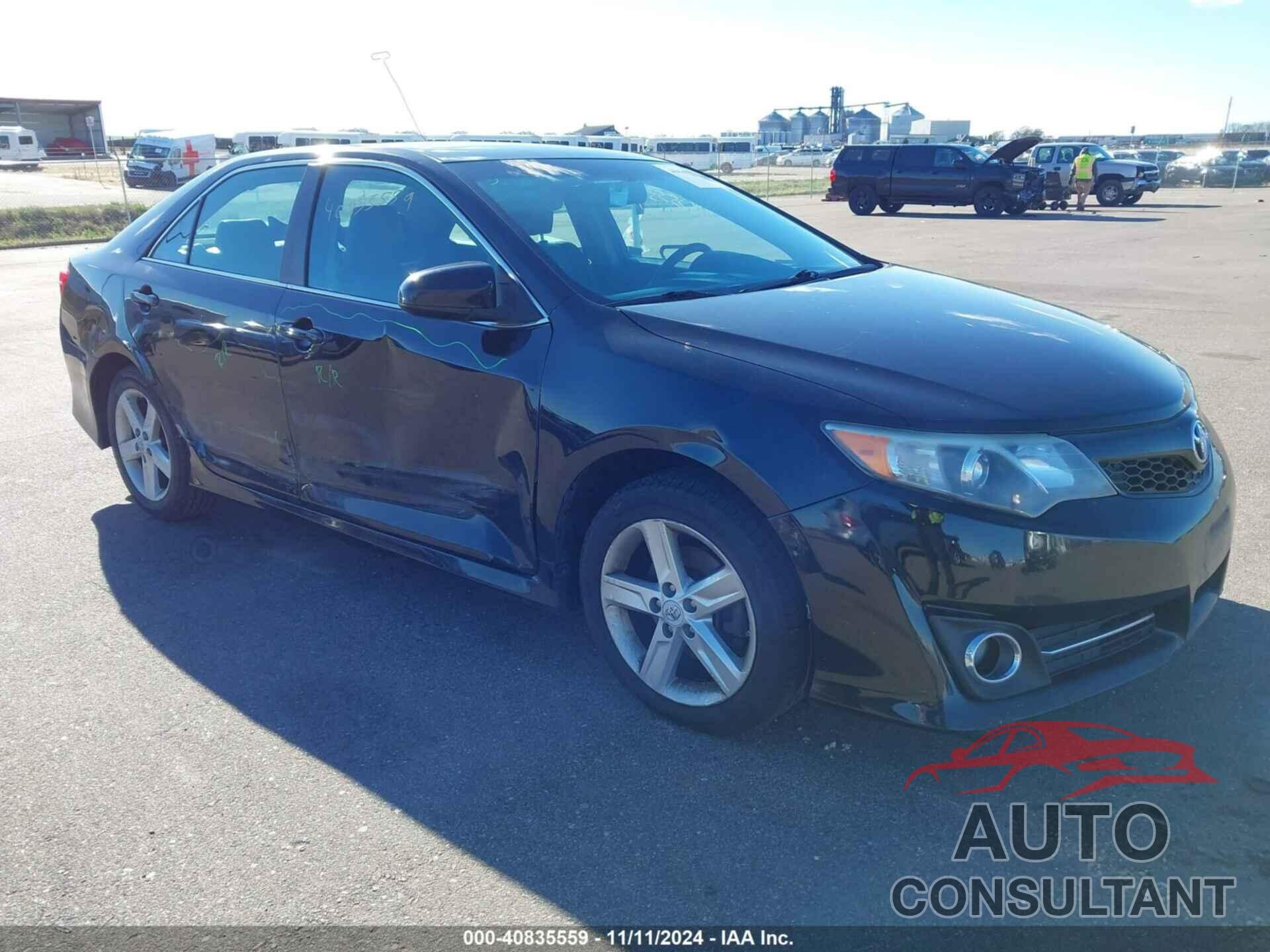 TOYOTA CAMRY 2012 - 4T1BF1FK0CU089163