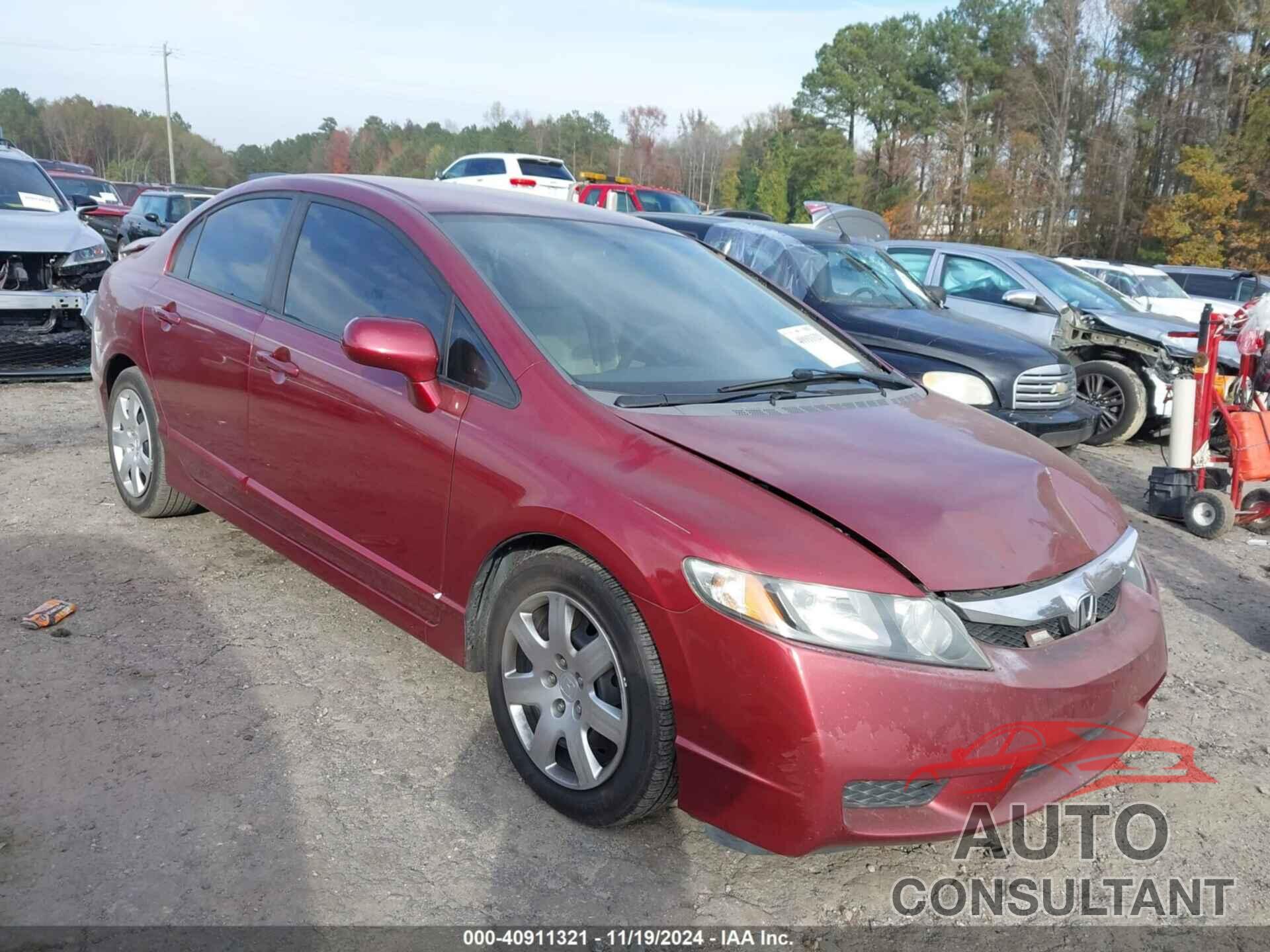 HONDA CIVIC 2009 - 1HGFA16539L013757