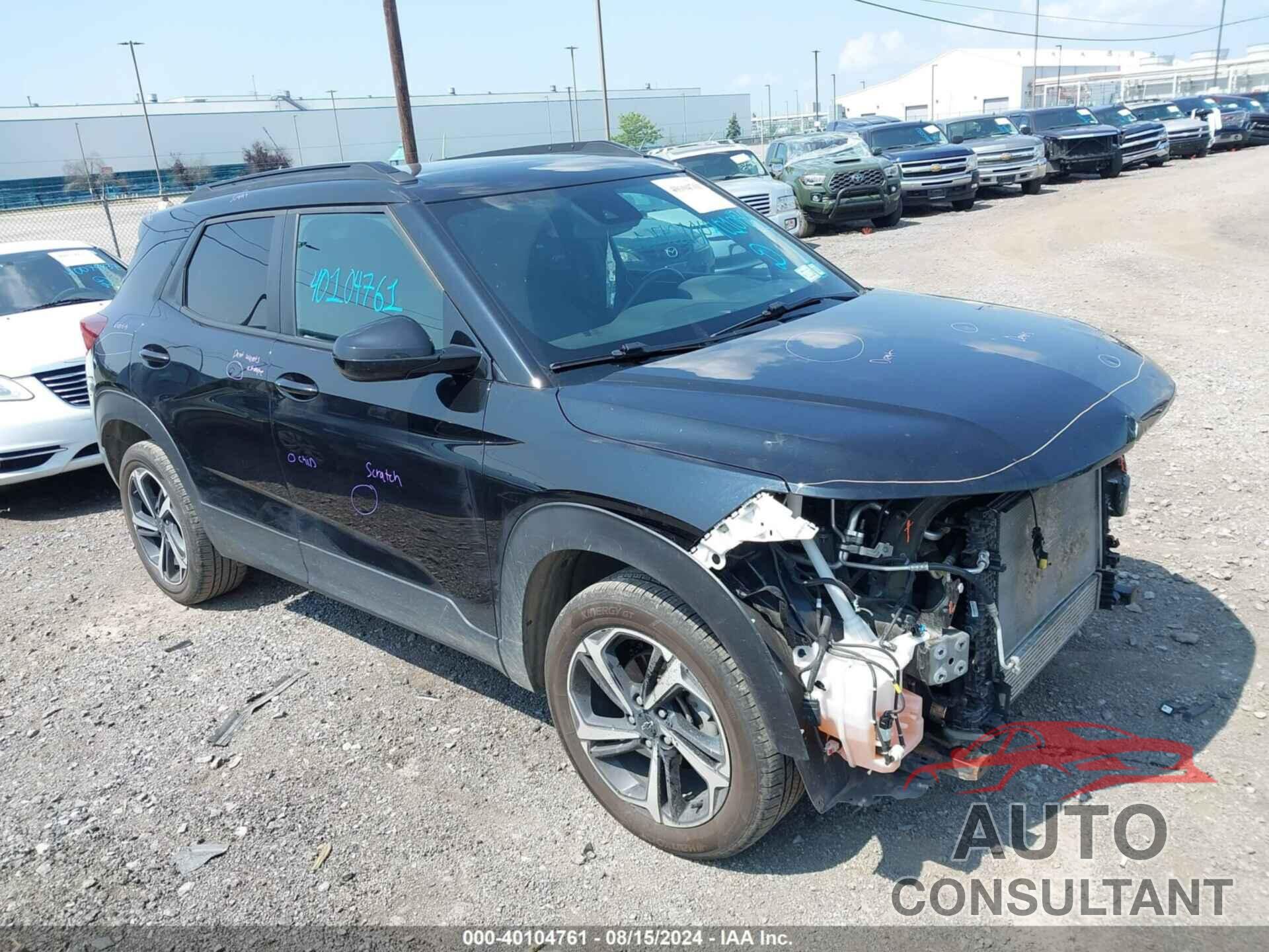 CHEVROLET TRAILBLAZER 2021 - KL79MUSLXMB118980