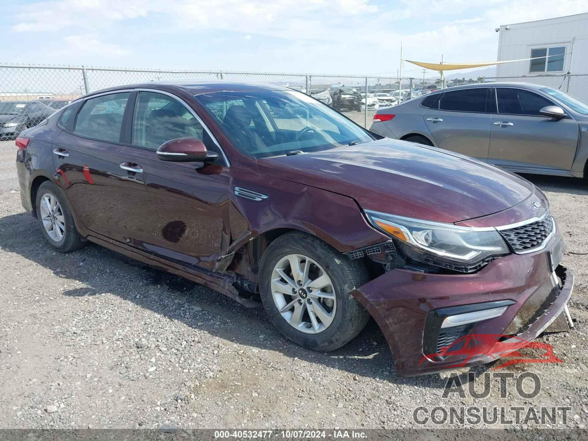 KIA OPTIMA 2019 - 5XXGT4L34KG275763