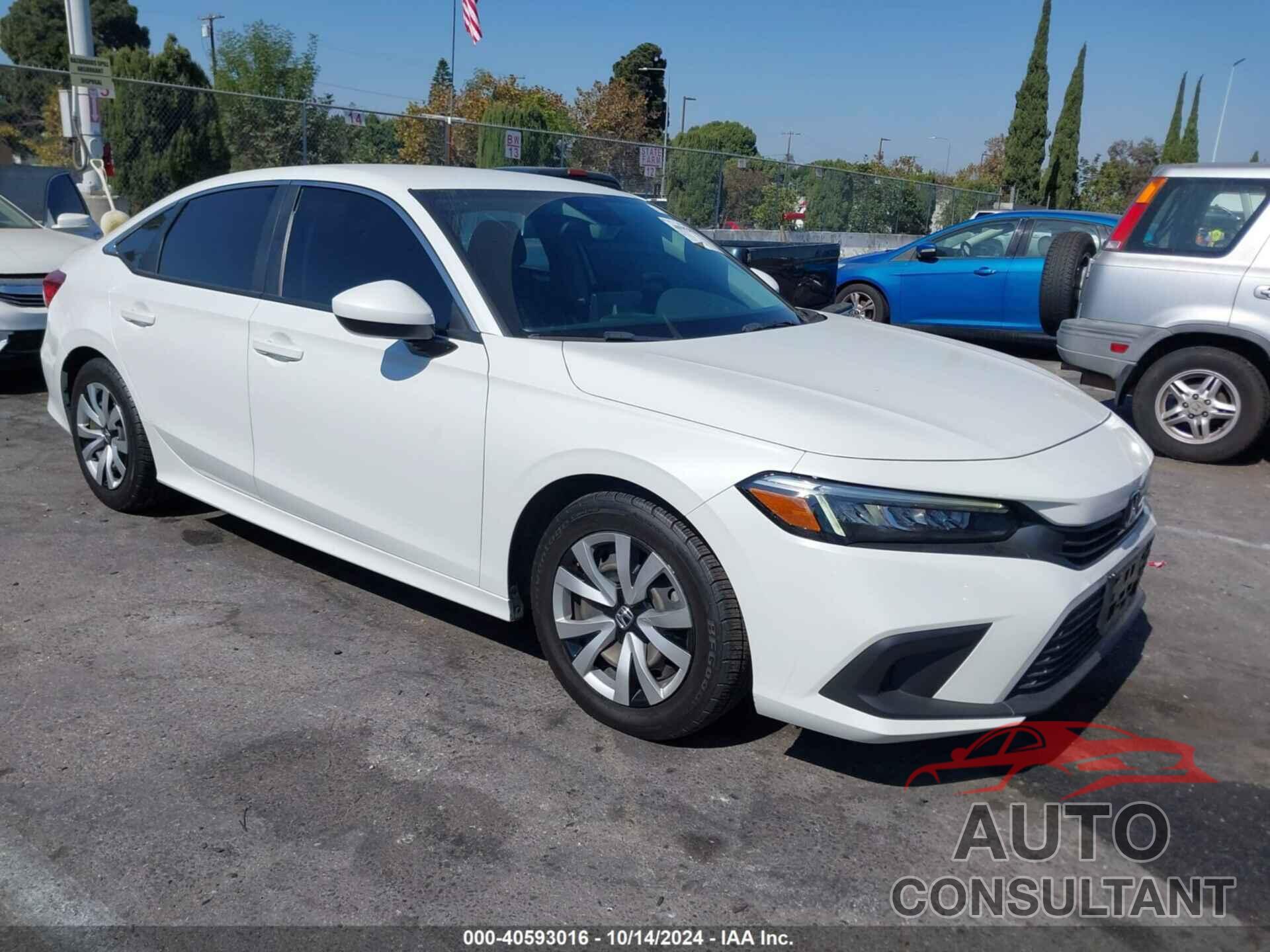 HONDA CIVIC 2022 - 2HGFE2F22NH507308