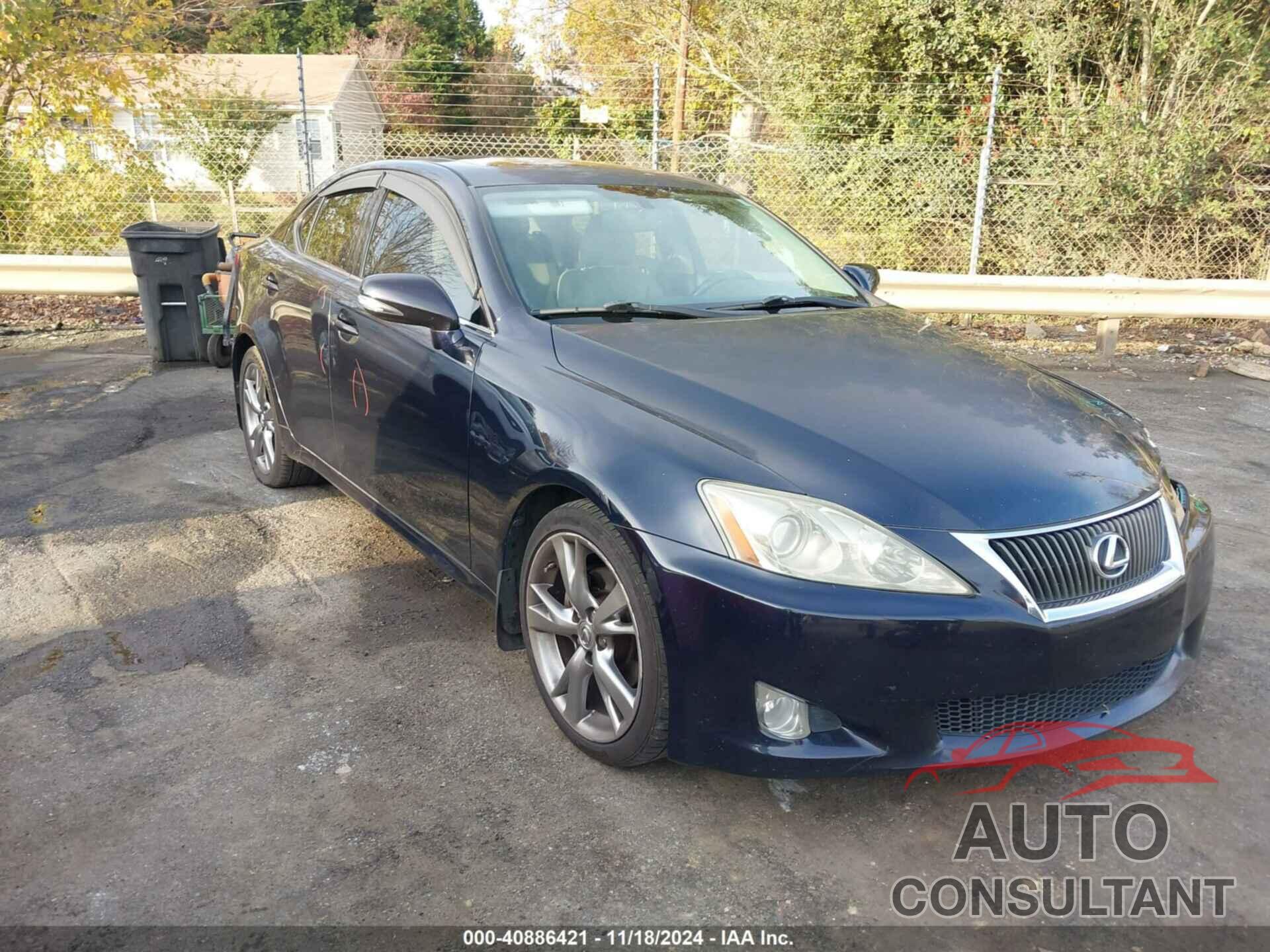 LEXUS IS 250 2010 - JTHBF5C24A5108982