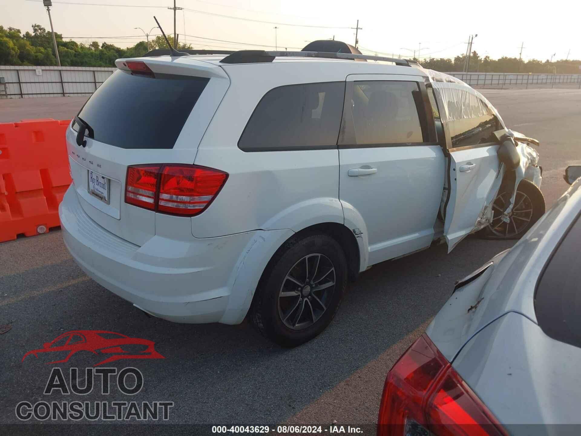 DODGE JOURNEY 2017 - 3C4PDCABXHT568226