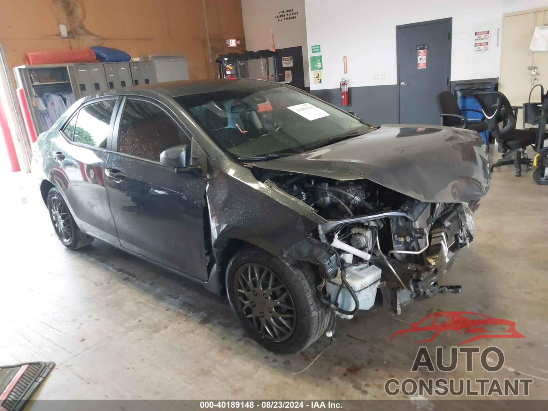 TOYOTA COROLLA 2017 - 2T1BURHE2HC800348