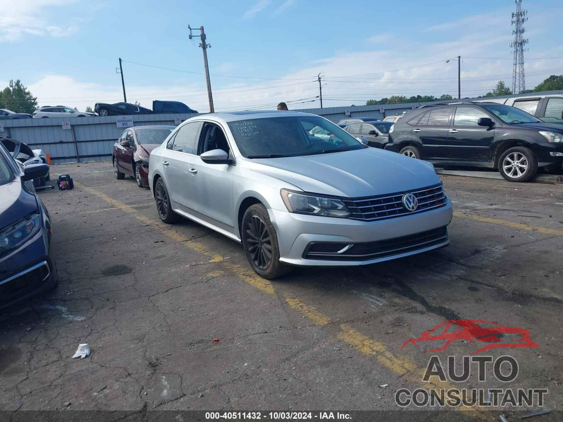 VOLKSWAGEN PASSAT 2016 - 1VWBT7A32GC056917