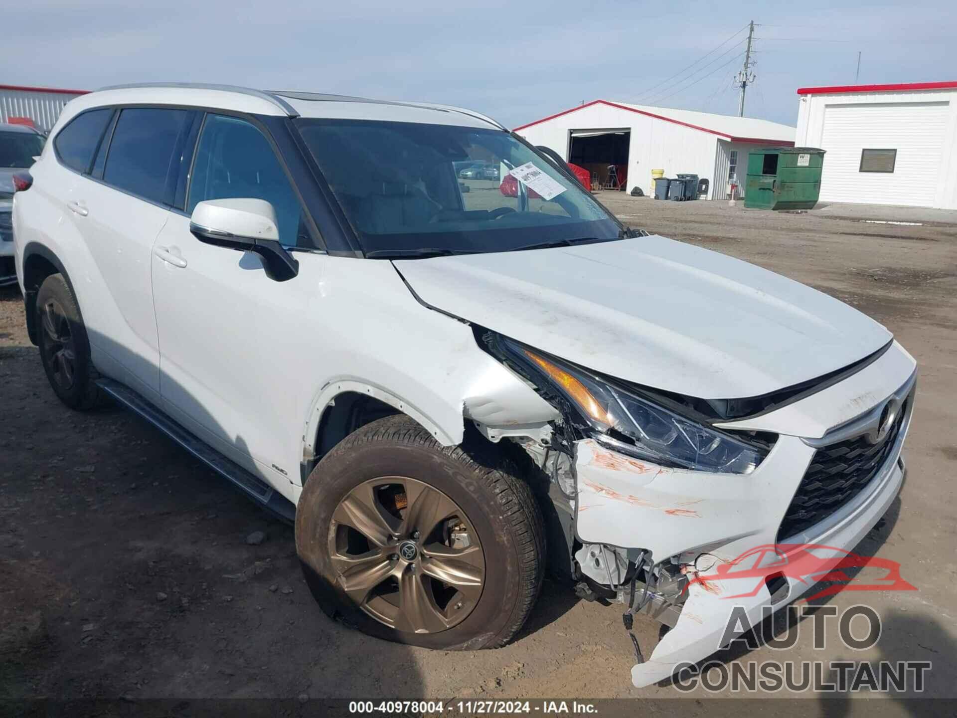 TOYOTA HIGHLANDER 2022 - 5TDABRCHXNS541338
