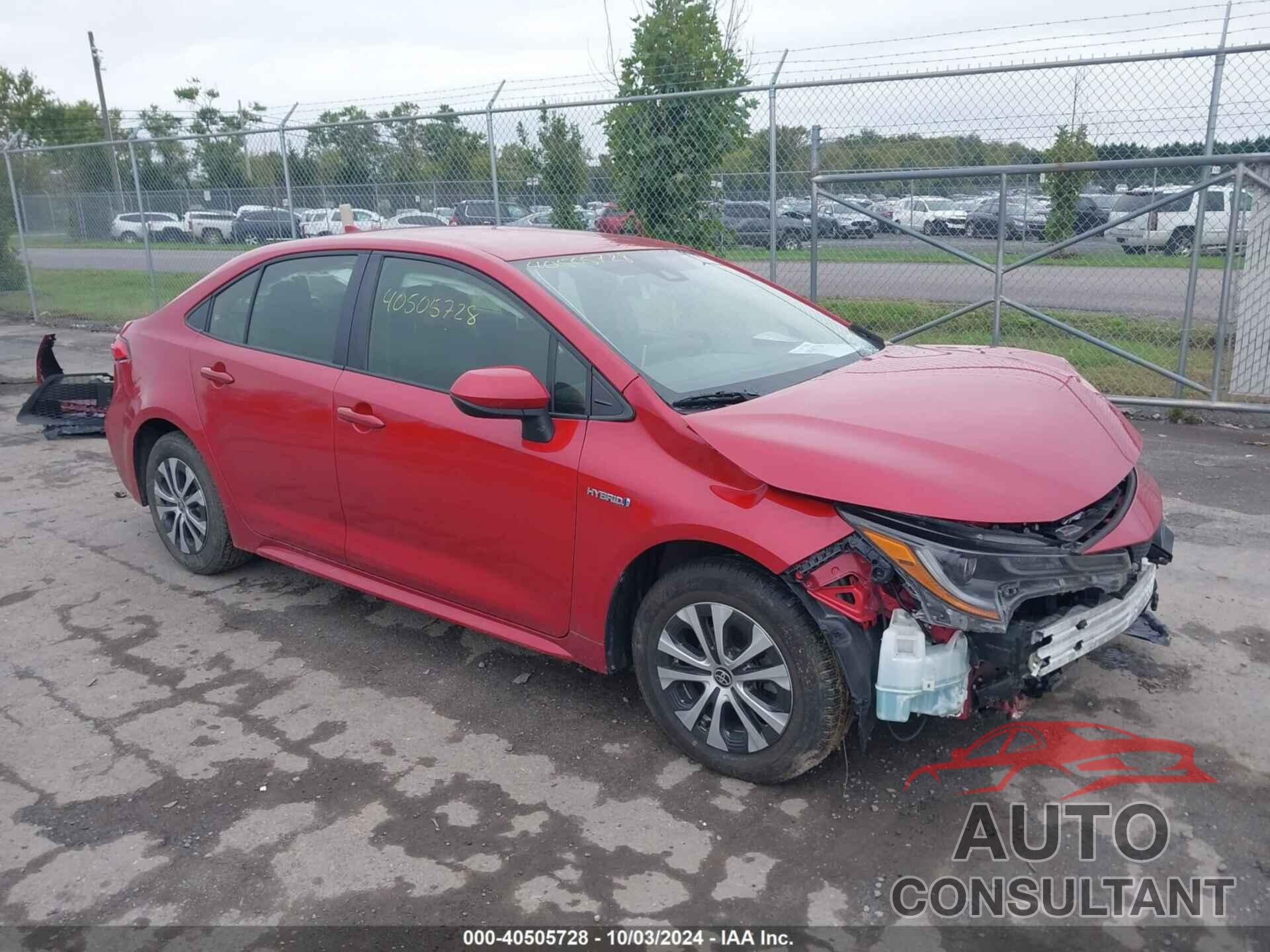 TOYOTA COROLLA 2021 - JTDEAMDE2MJ015146